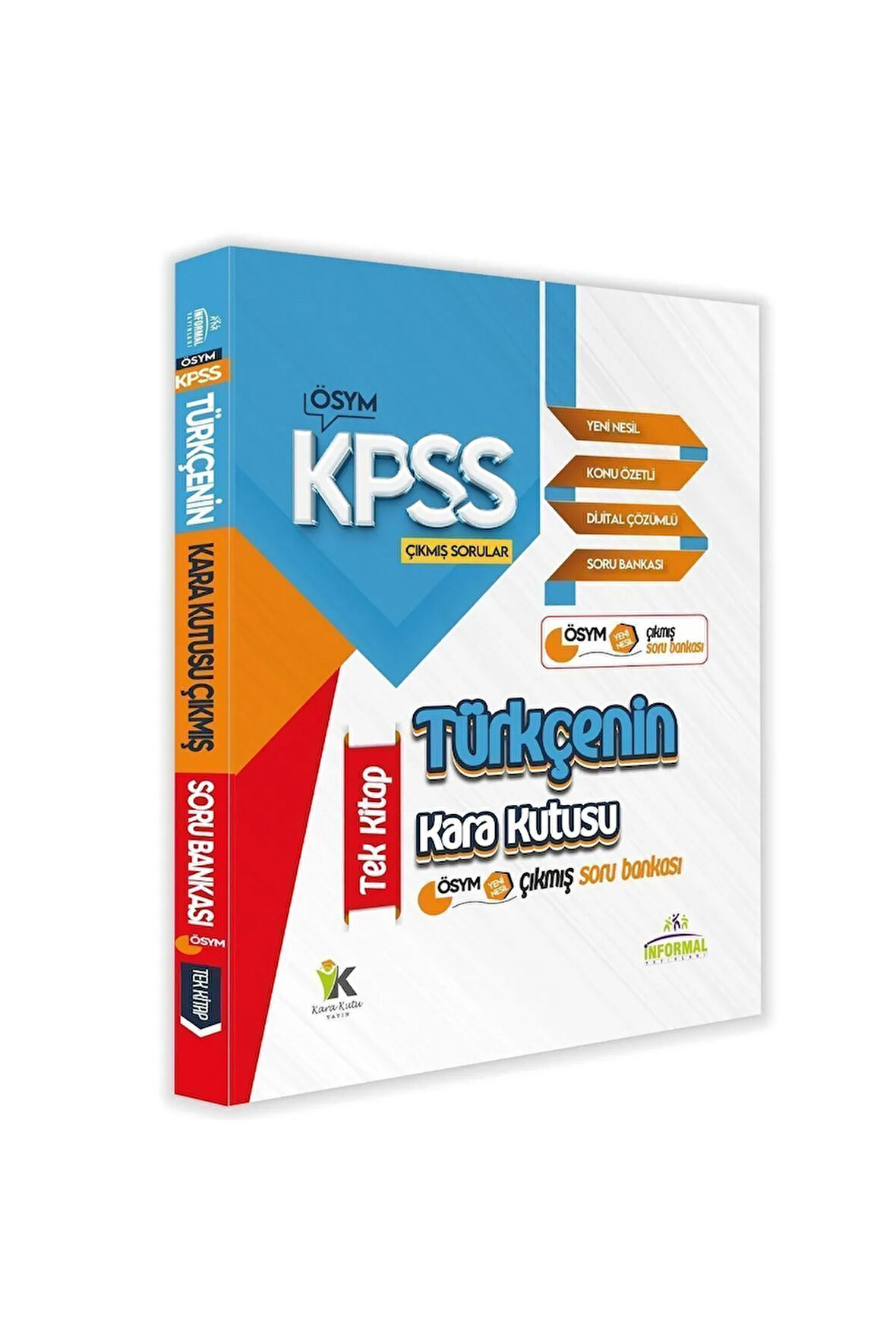 Kpss Türkçenin Kara Kutusu Tek Kitap Konu Özetli Dijital Çözümlü En Kapsamlı Çıkmış Soru Bankası