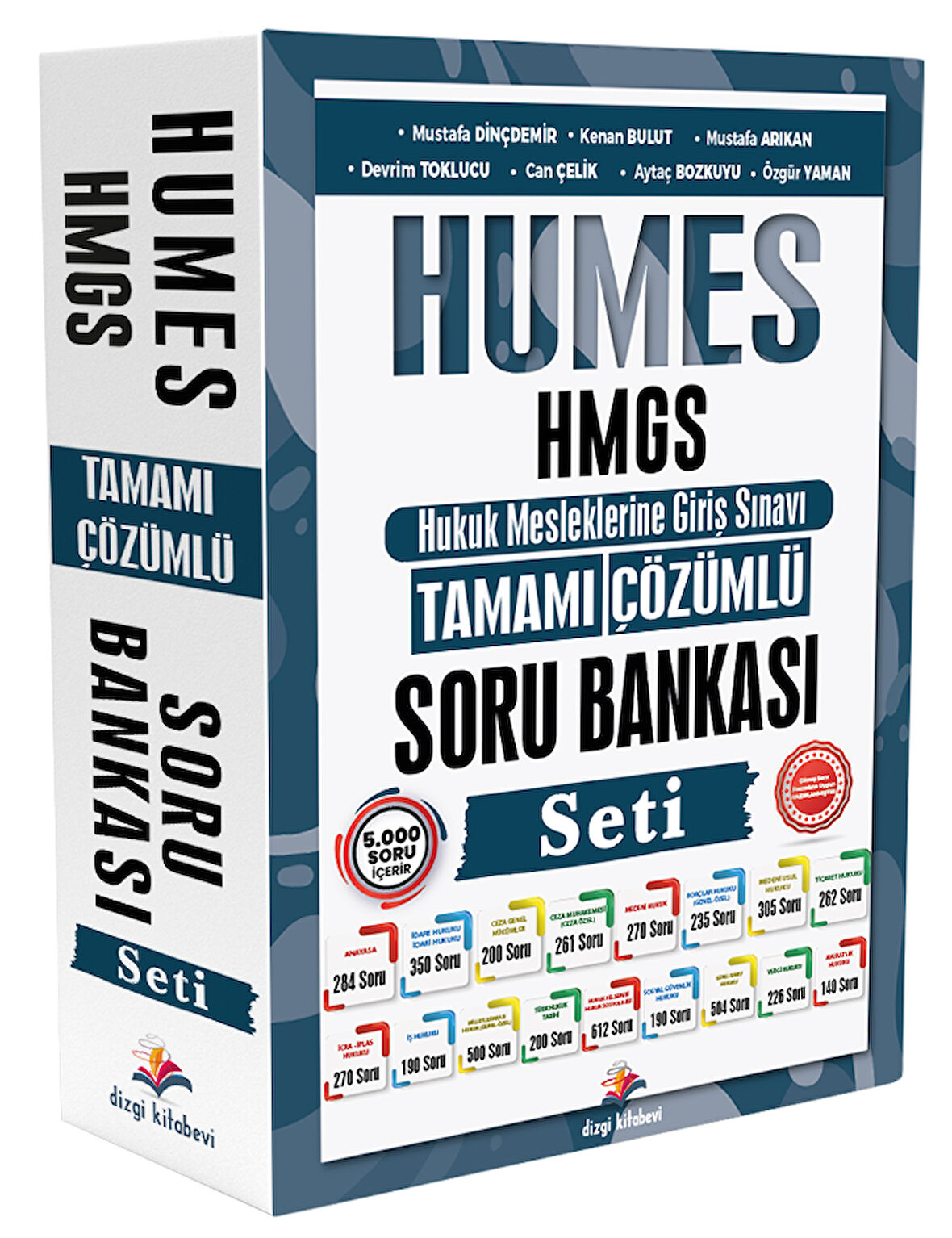 Dizgi Kitap HUMES HMGS Soru Bankası Modüler Set Çözümlü Dizgi Kitap