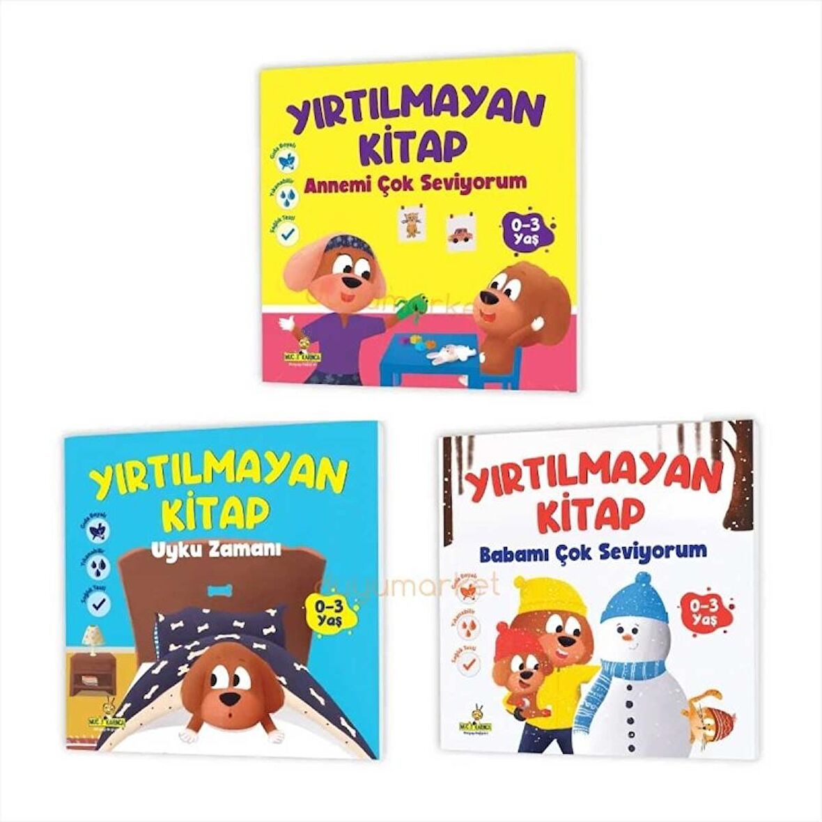 Yırtılmayan Kitap Seti - 3 Kitap