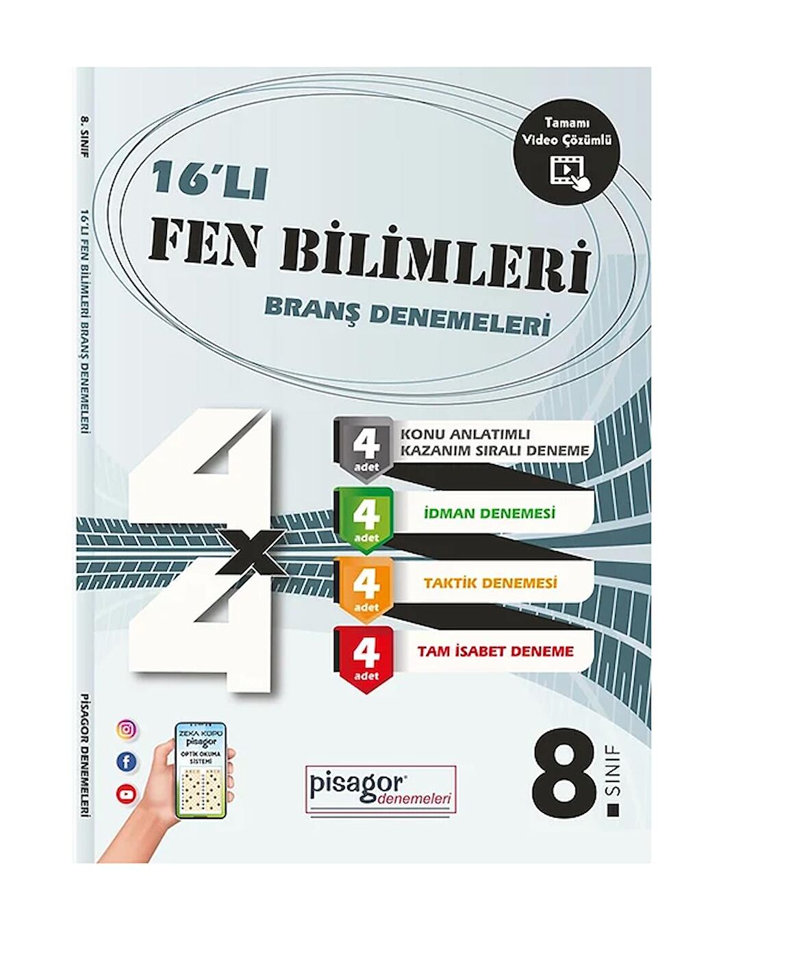 Zeka Küpü PİSAGOR 8.Sınıf LGS Fen Bilimleri 16'lı Deneme - LGS Deneme