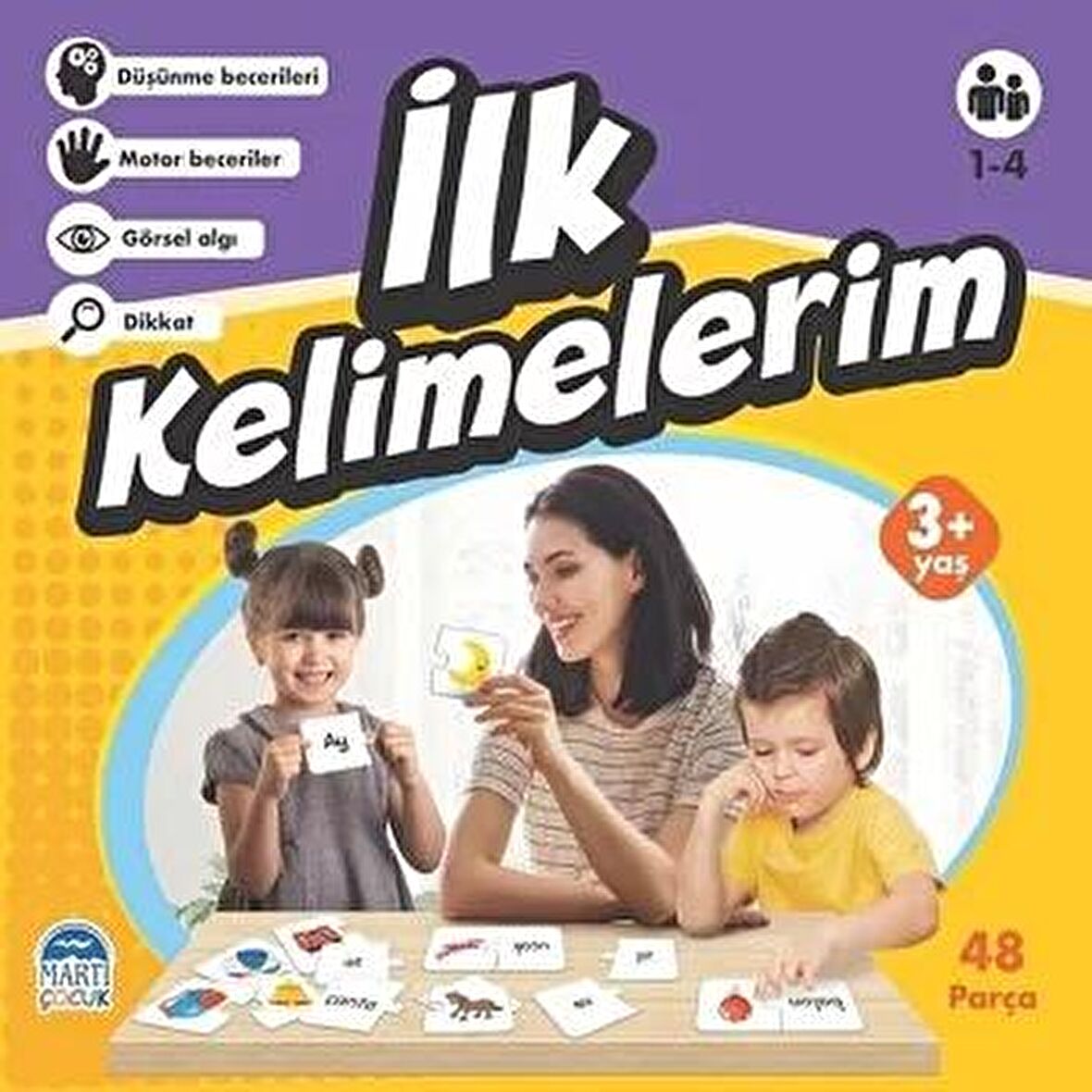 İlk Kelimelerim - Eğitici Yapboz