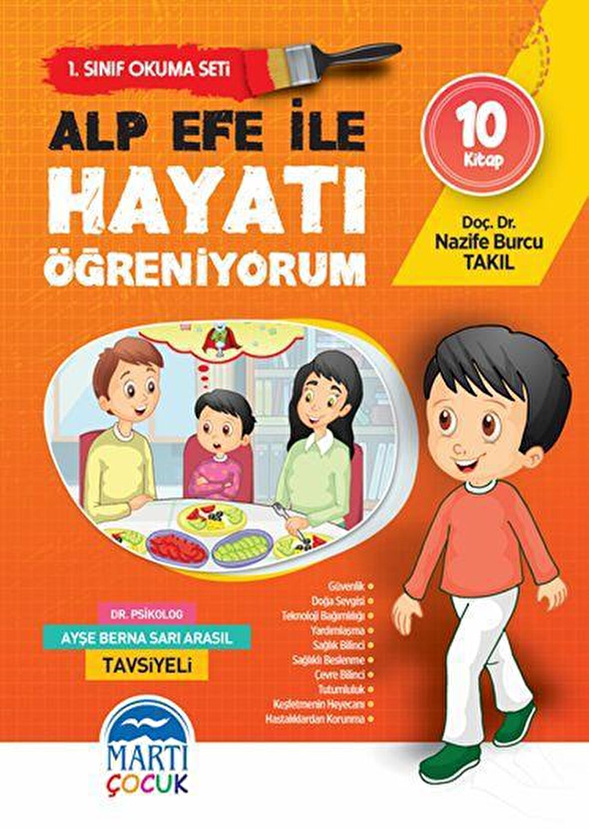 Alp Efe ile Hayatı Öğreniyorum - 1. Sınıf Okuma Seti (10 Kitap Takım)