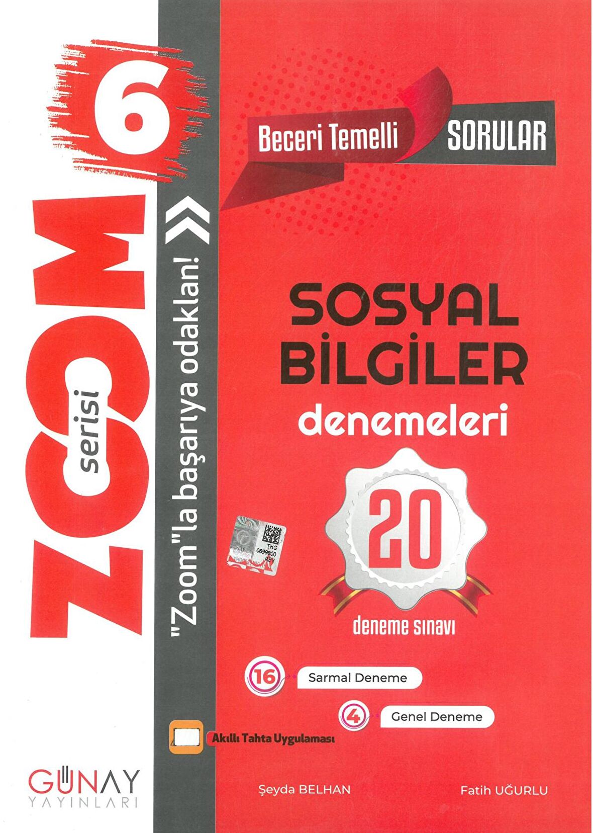 6.Sınıf Zoom Sosyal Bilgiler Deneme Kitabı
