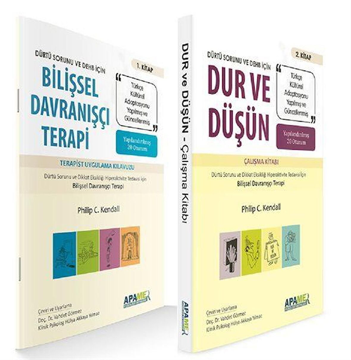 Bilişsel Davranışçı Terapi - Dur ve Düşün (2 Kitap)