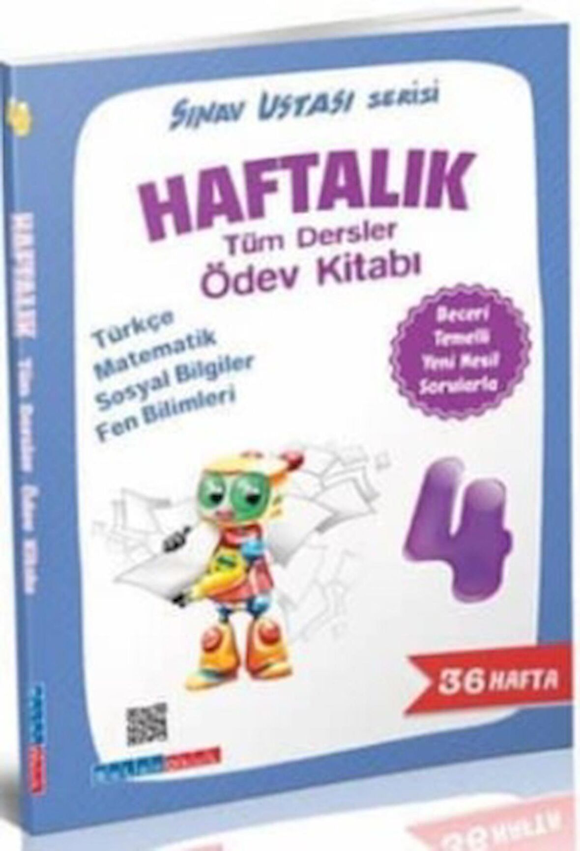 4. Sınıf Tüm Dersler Haftalık Sınav Ustası Ödev Kitabı