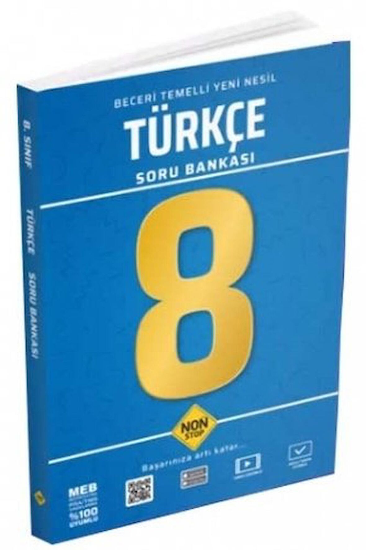 EUROPA YAYINLARI 8. SINIF TÜRKÇE NON STOP SORU BANKASI  