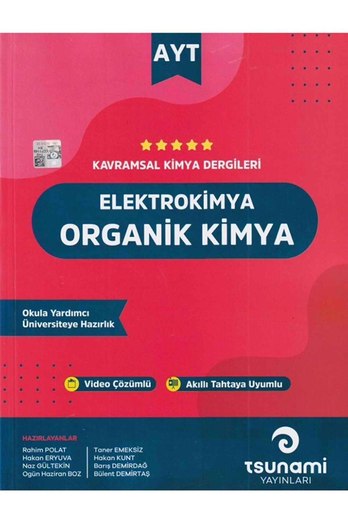 Tsunami AYT ELEKTROKİMYA-ORGANİK KİMYA