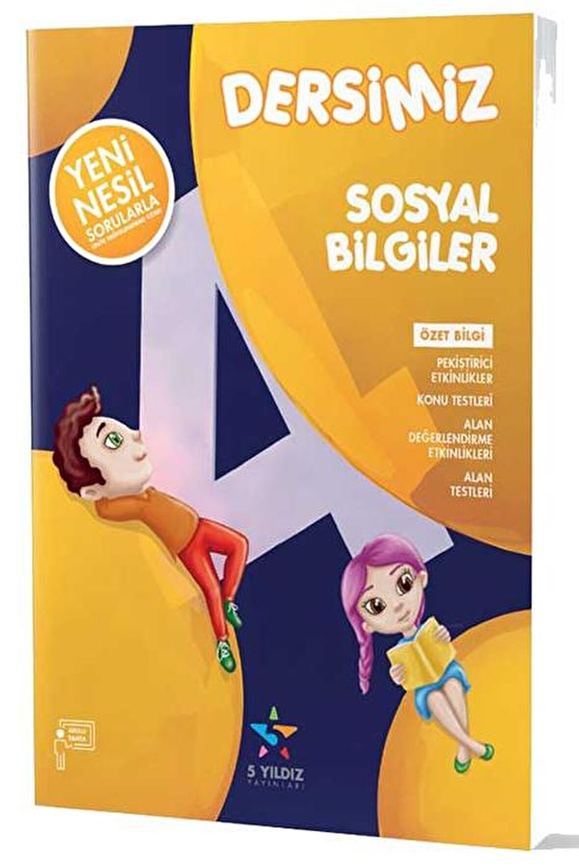 5 YILDIZ 4. SINIF SOSYAL BİLGİLER Etkinlikli Soru Bankası