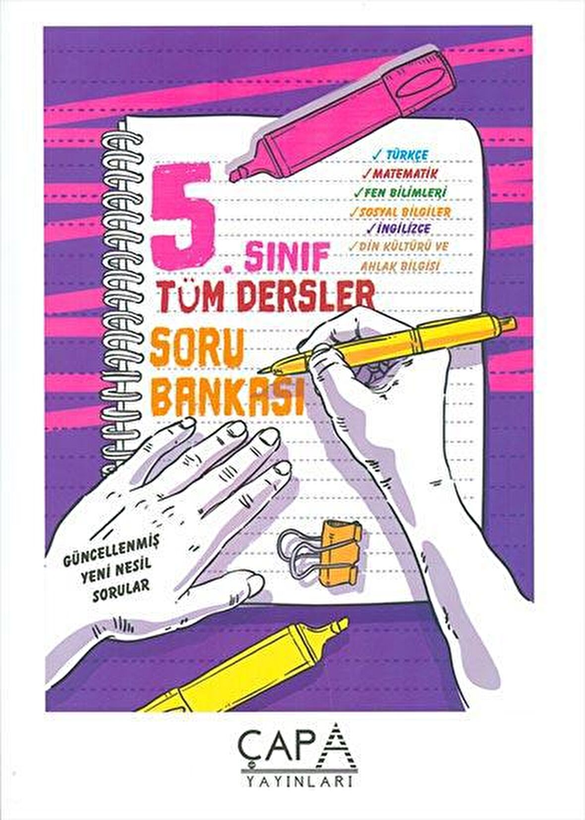 5.Sınıf Tüm Dersler Soru Bankası Çapa Yayınları