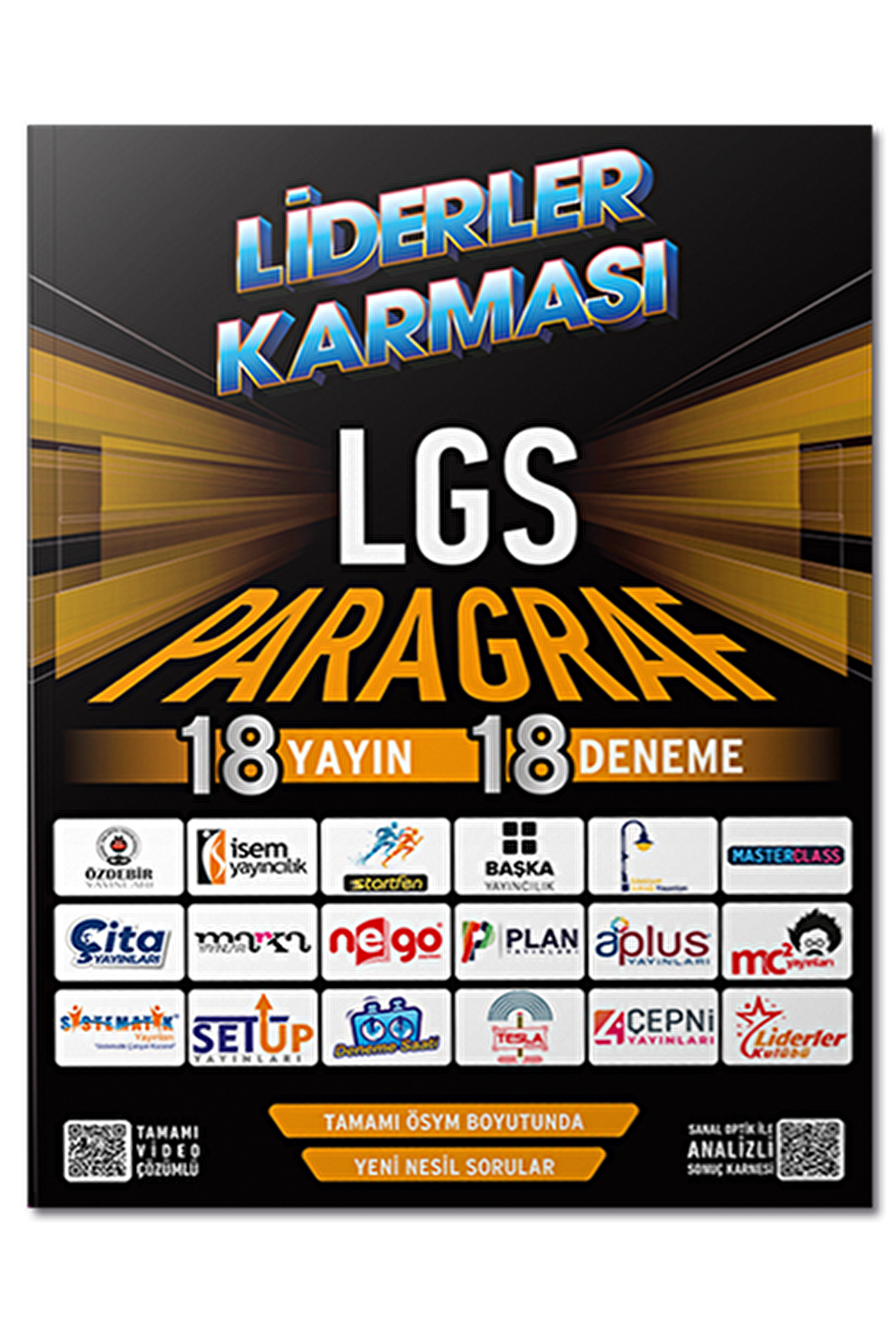 2022 LGS Paragraf Denemeleri 18 Yayın 18 Deneme Liderler Karması Yayınları