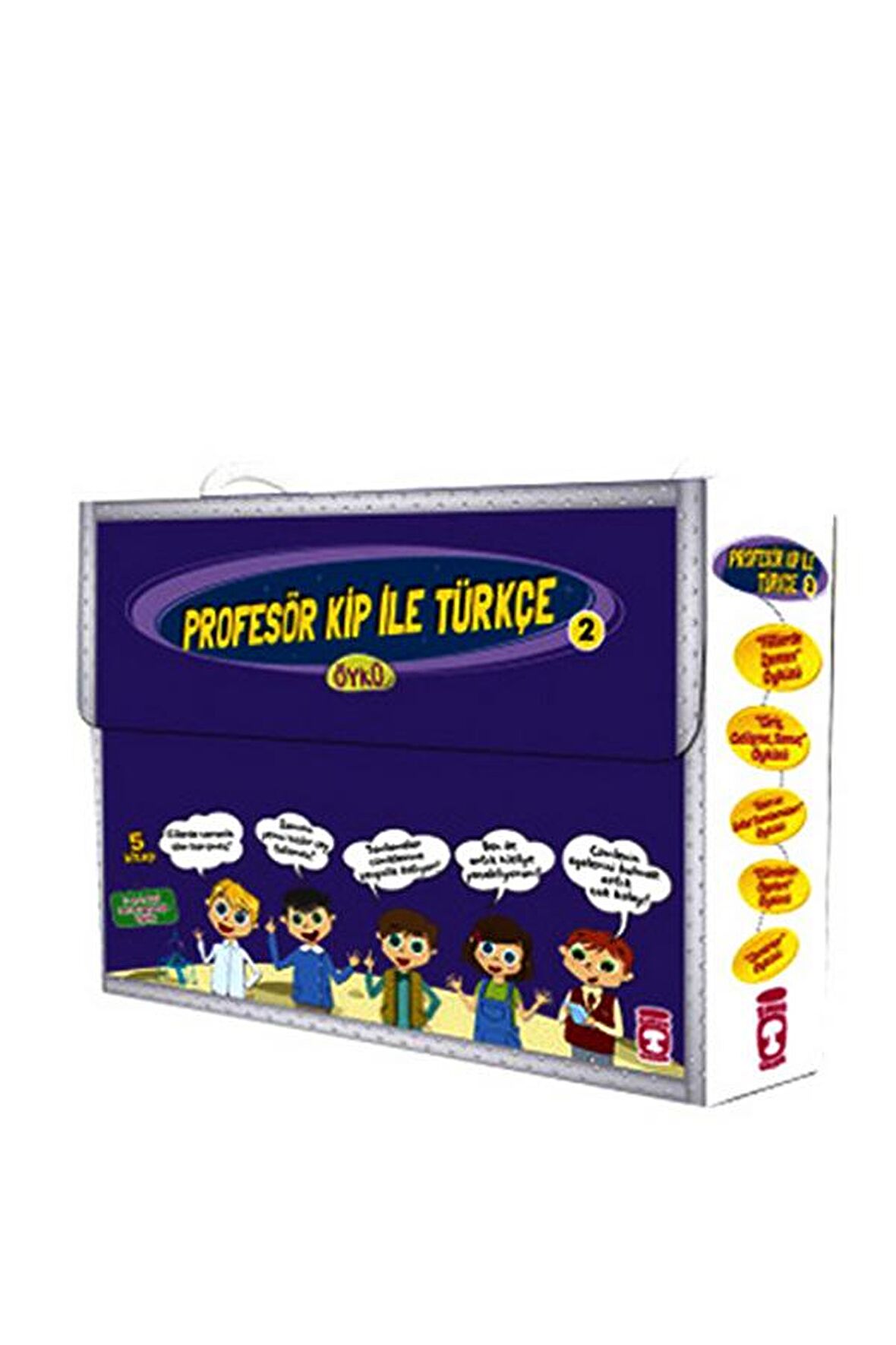 Profesör Kip ile Türkçe 2 Set (5 Kitap Takım)