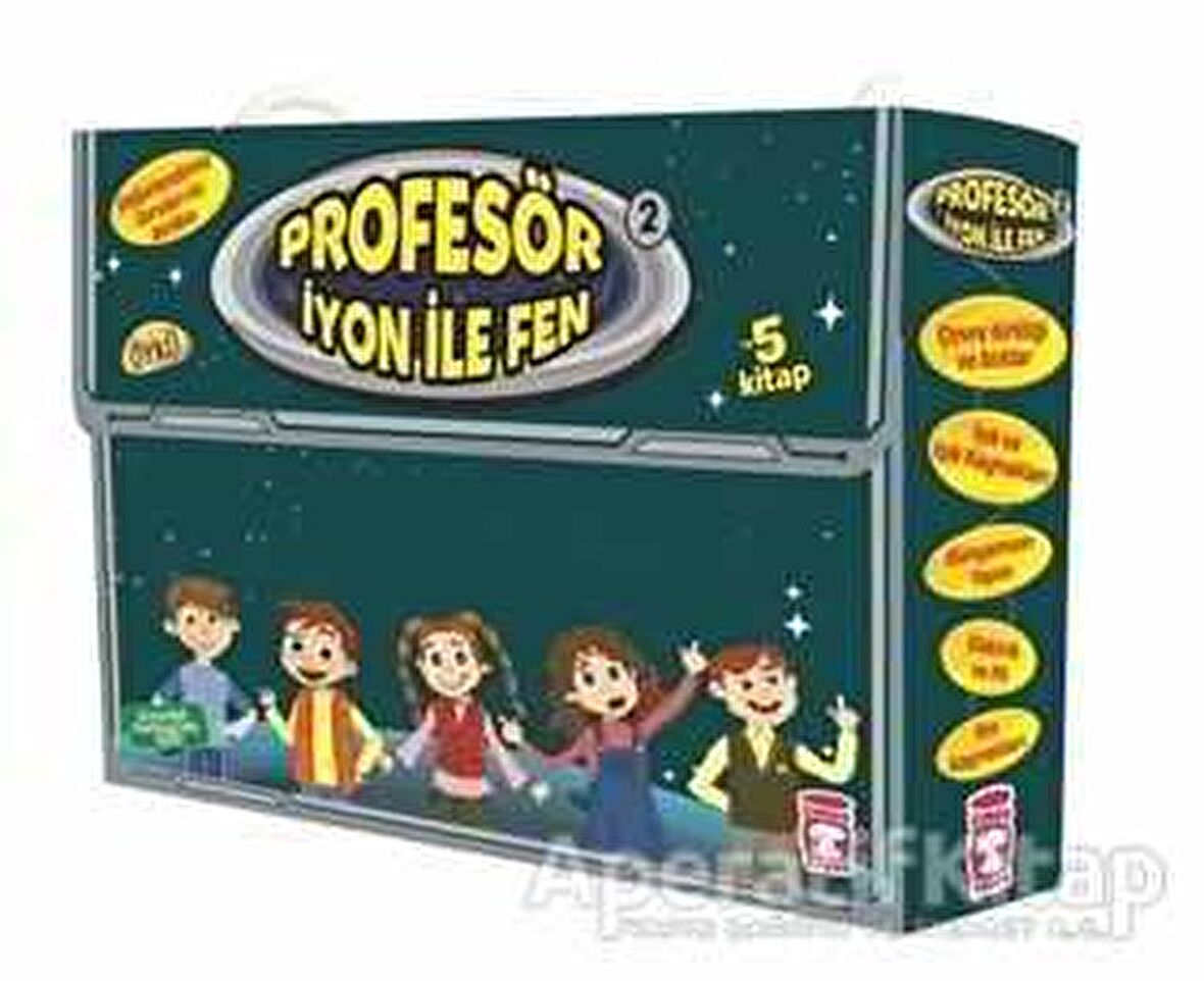 Profesör İyon ile Fen 2 (5 Kitap Takım Kutulu)