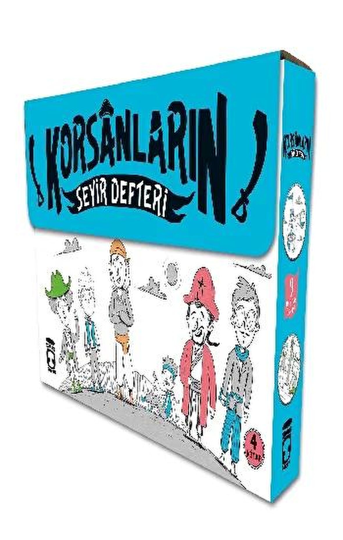Korsanların Seyir Defteri (4 Kitap Takım)