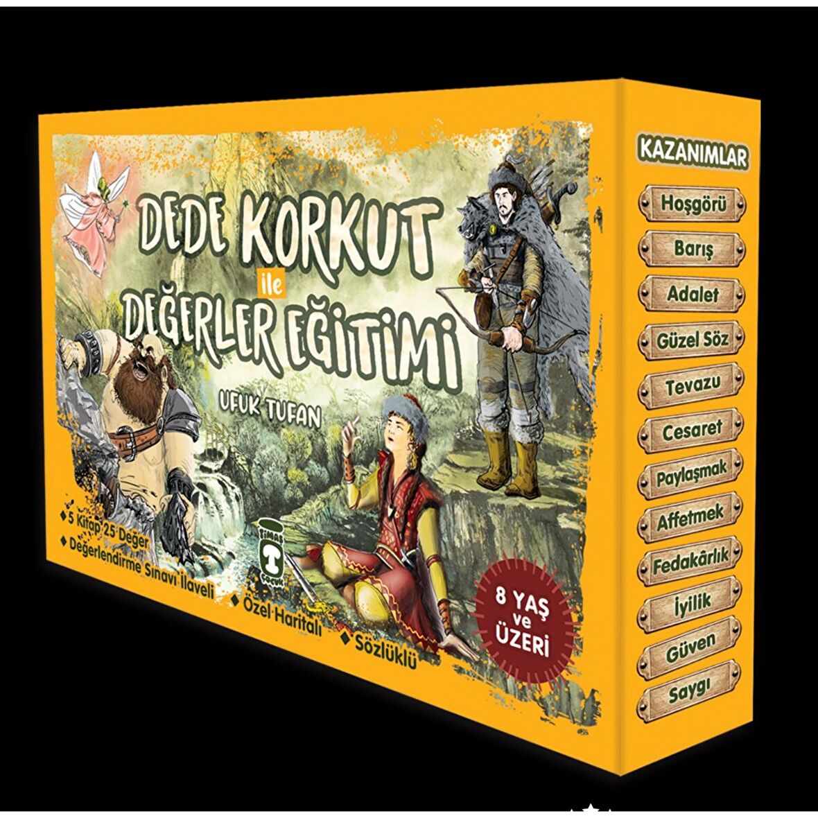 Dede Korkut İle Değerler Eğitimi Seti (5 Kitap)