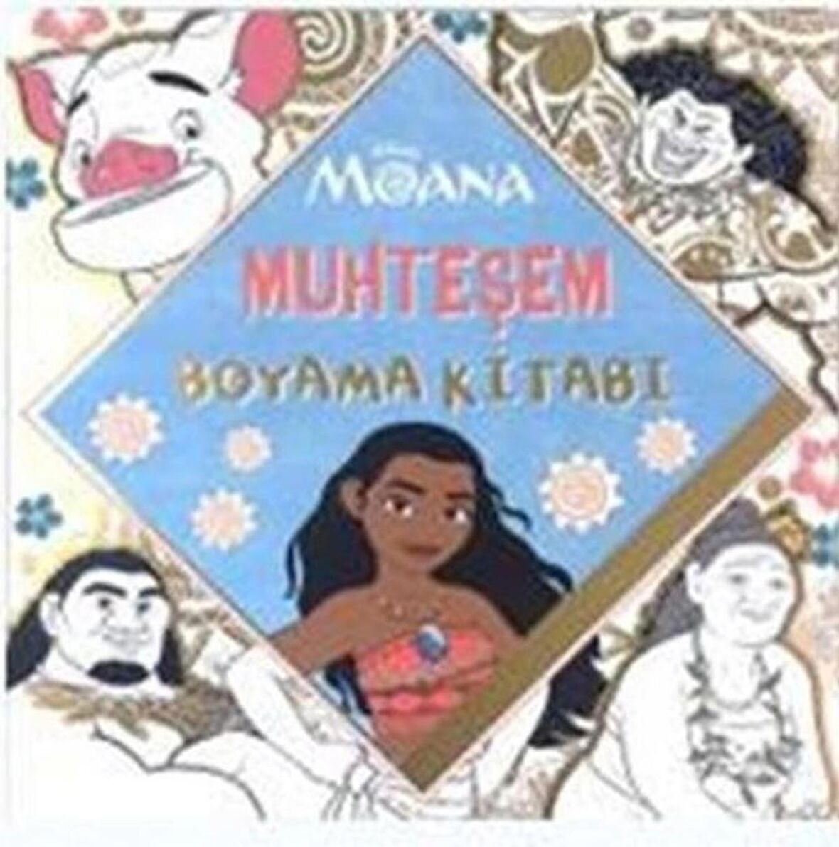 Moana Muhteşem Boyama Kitabı