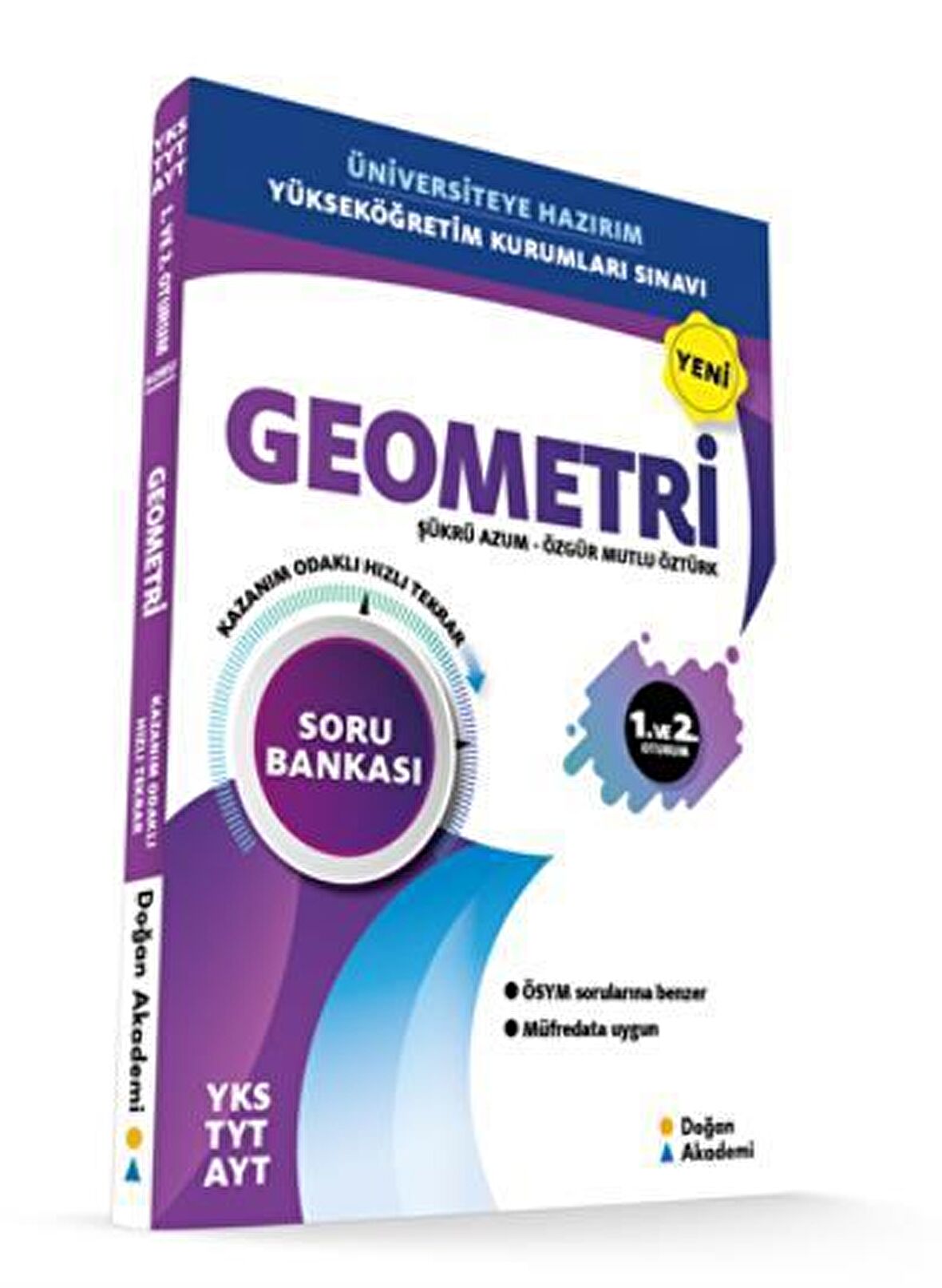 YKS TYT-AYT Geometri Soru Bankası Kazanım Odaklı Hızlı Tekrar