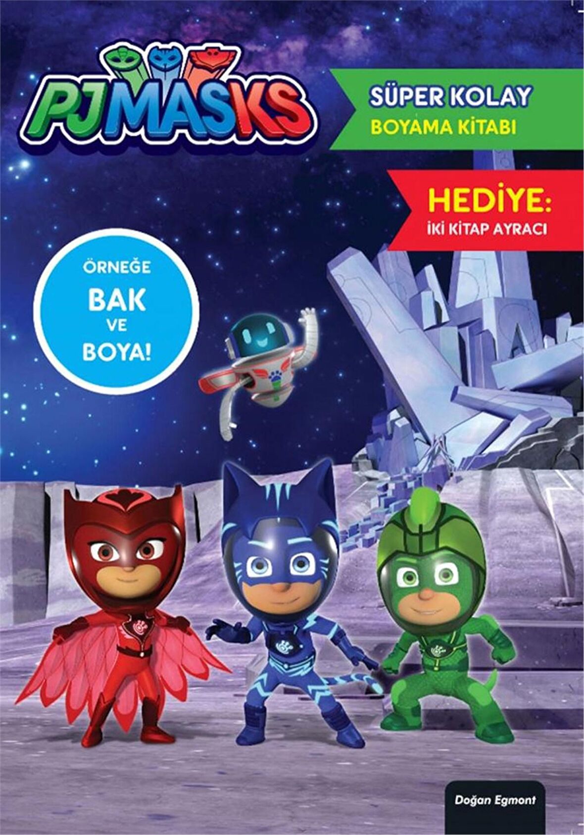 Pjmasks Süper Kolay Boyama Kitabı