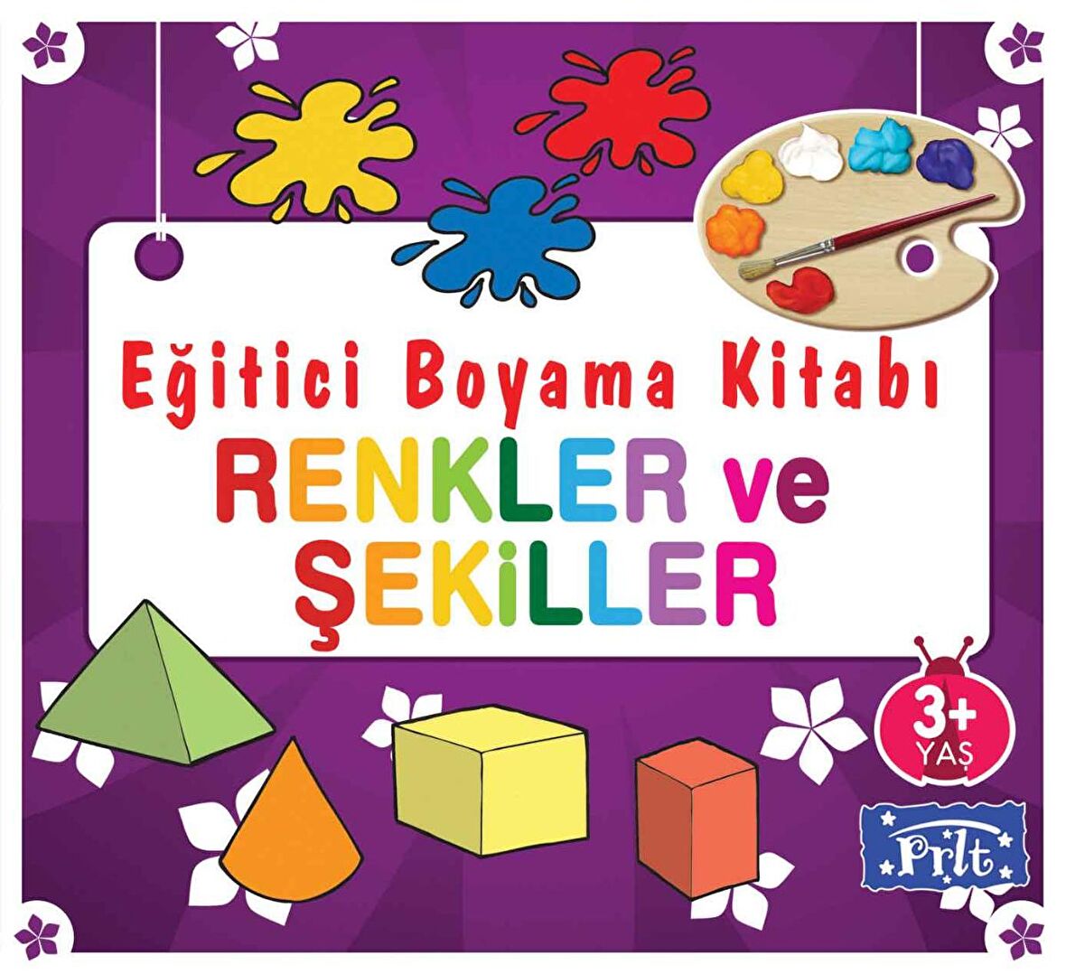 Eğitici Boyama Kitabı - Renkler ve Şekiller