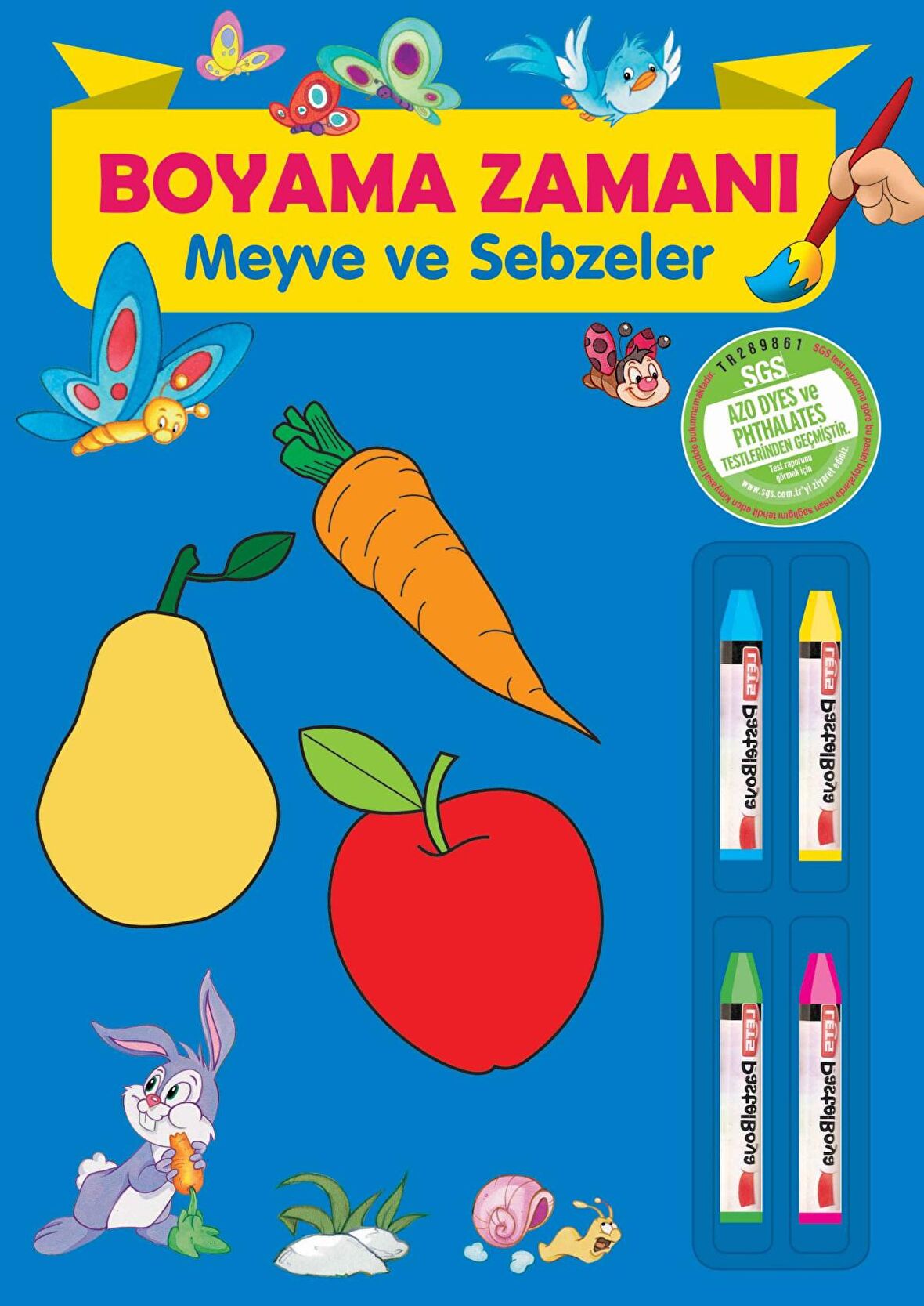 Boyama Zamanı: Meyve ve Sebzeler