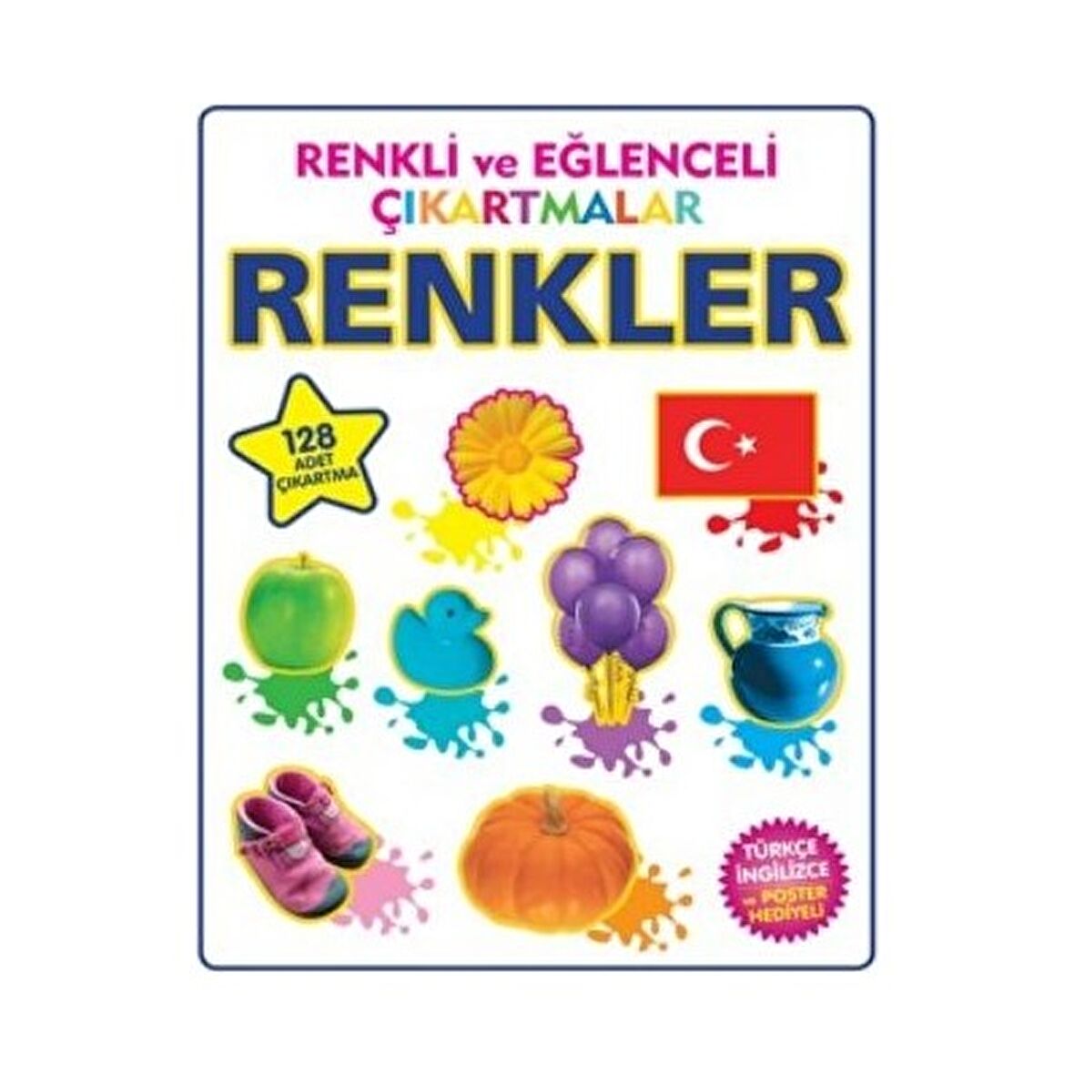 Renkli ve Eğlenceli Çıkartmalar - Renkler (Colors)