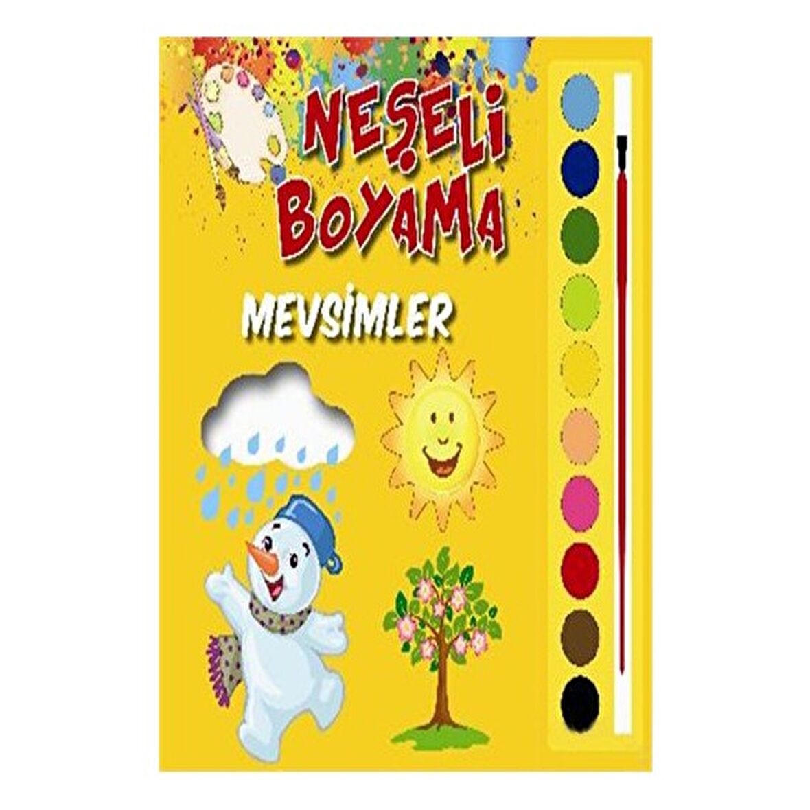 Neşeli Boyama - Mevsimler