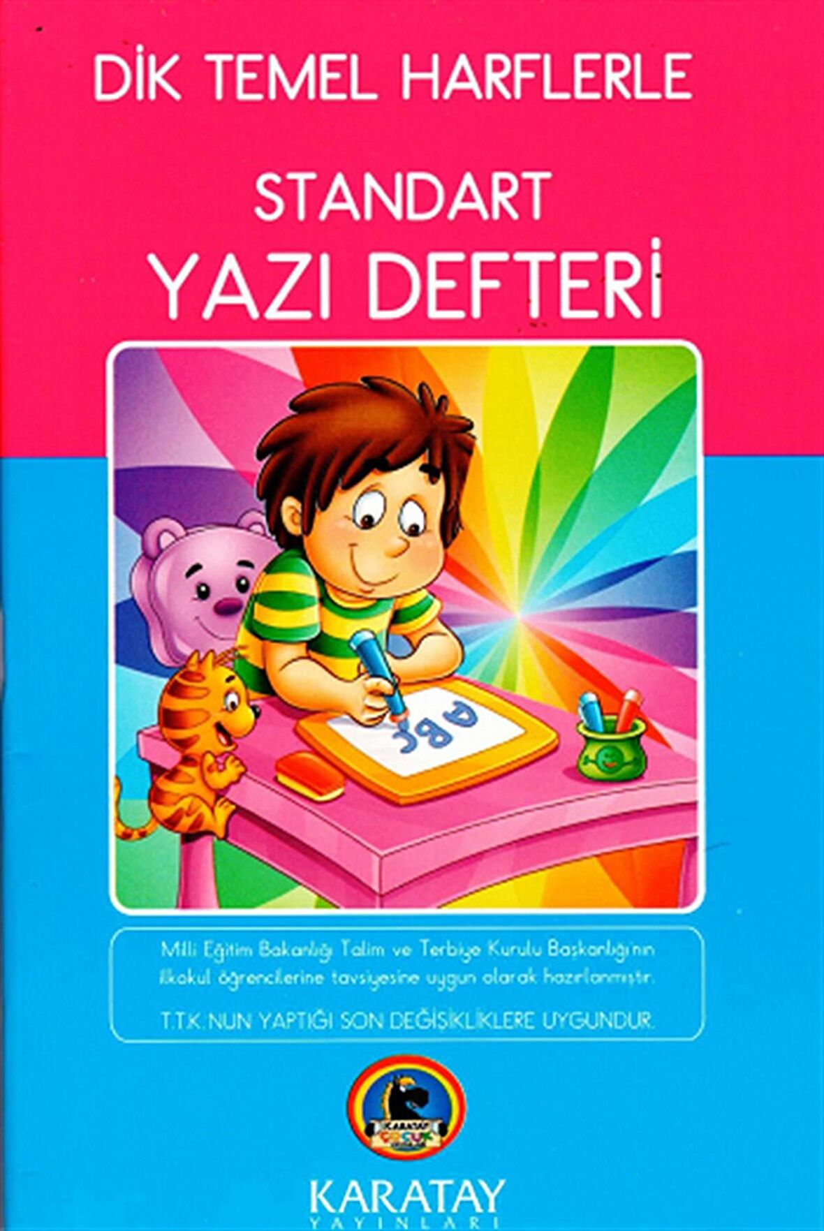 İlköğretim Bitişik Eğik El Yazısı Güzel Yazı Defteri