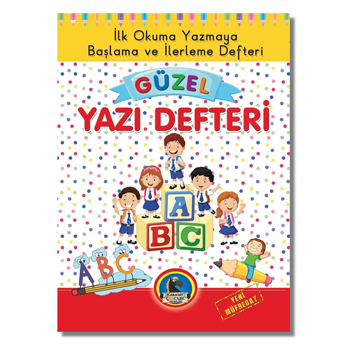 Karatay A4 23 Yaprak Karton Kapak Dikişli Güzel Yazı Defteri (Yeni Müfredata Uygundur)