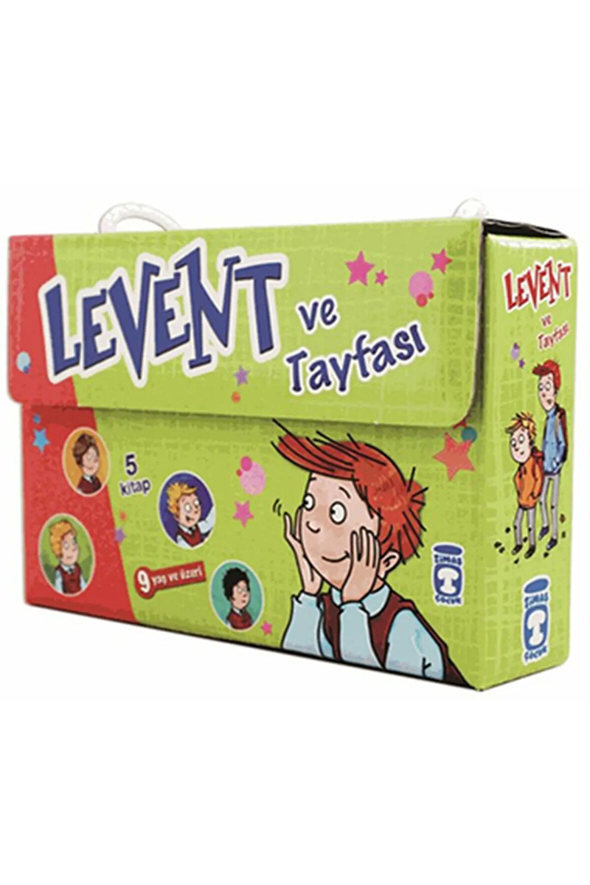 Levent ve Tayfası - 01 Set (5 Kitap Takım) Timaş Çocuk (Korunaklı Poşetle)