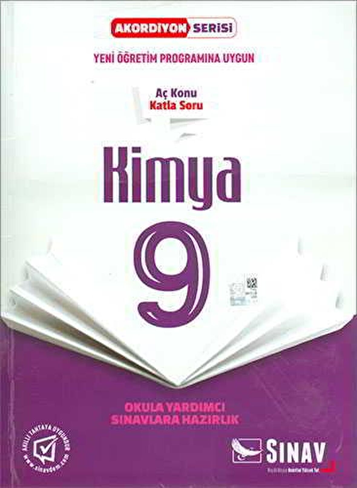 Sınav 9.Sınıf Kimya Aç Konu Katla Soru Akordiyon Serisi