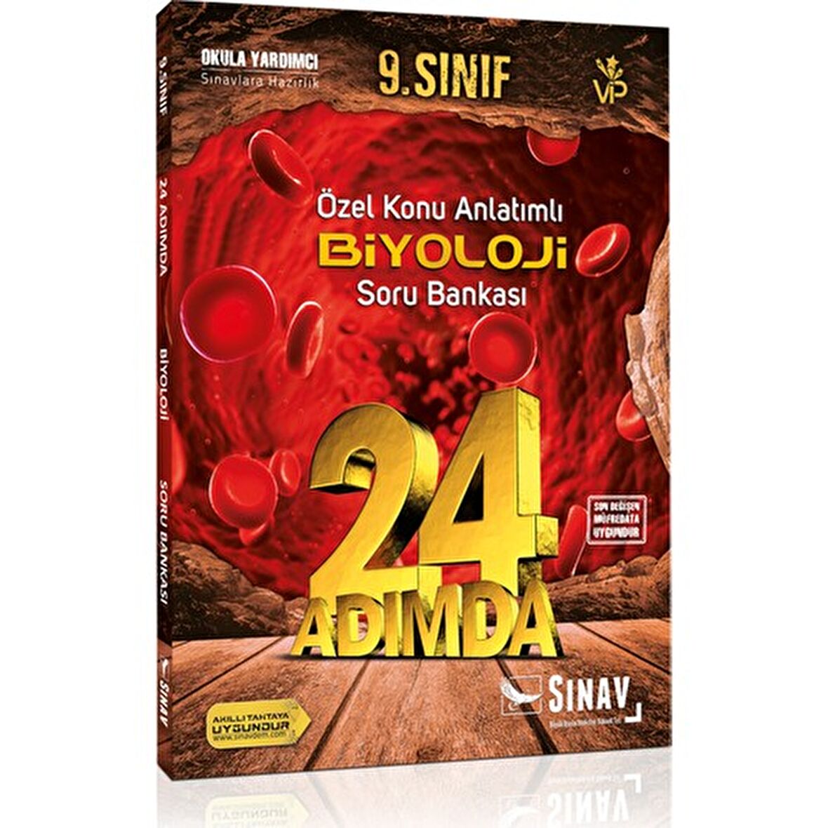 24 Adımda 9. Sınıf Özel Konu Anlatımlı Biyoloji Soru Bankası