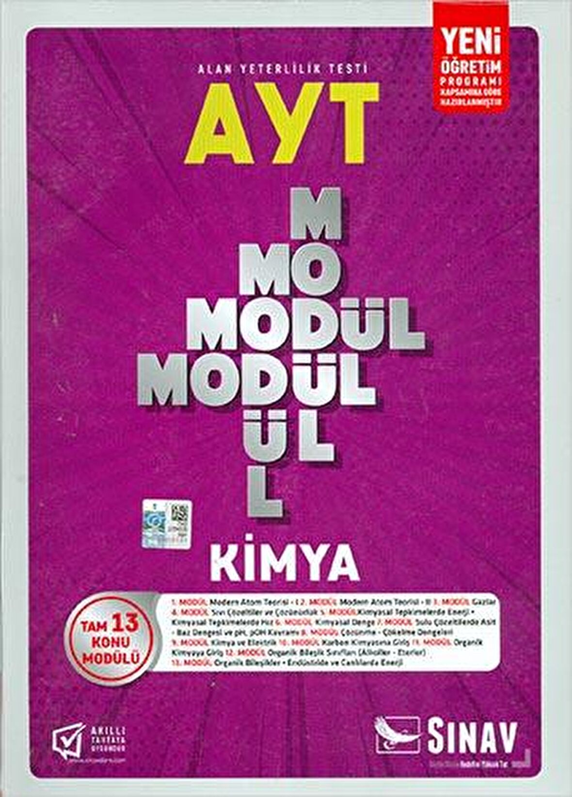 Sınav AYT Kimya 13 Konu Modülü