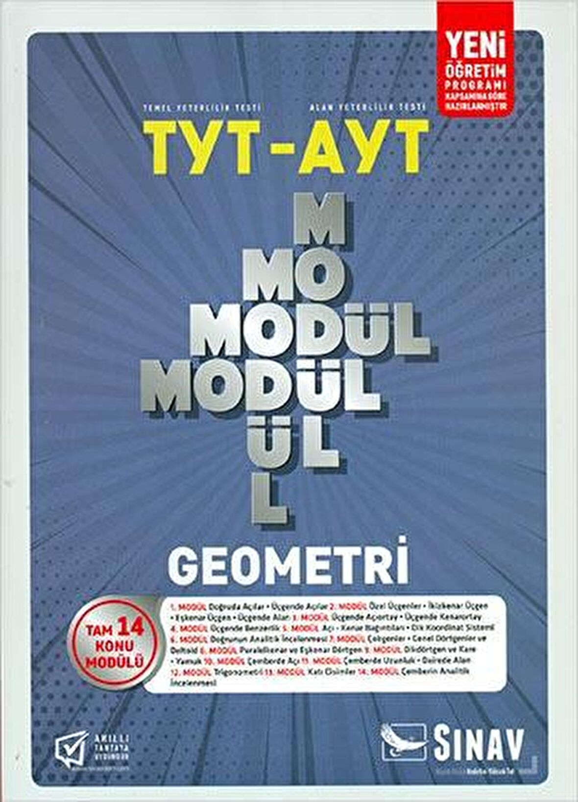 Sınav TYT AYT Geometri 14 Konu Modülü