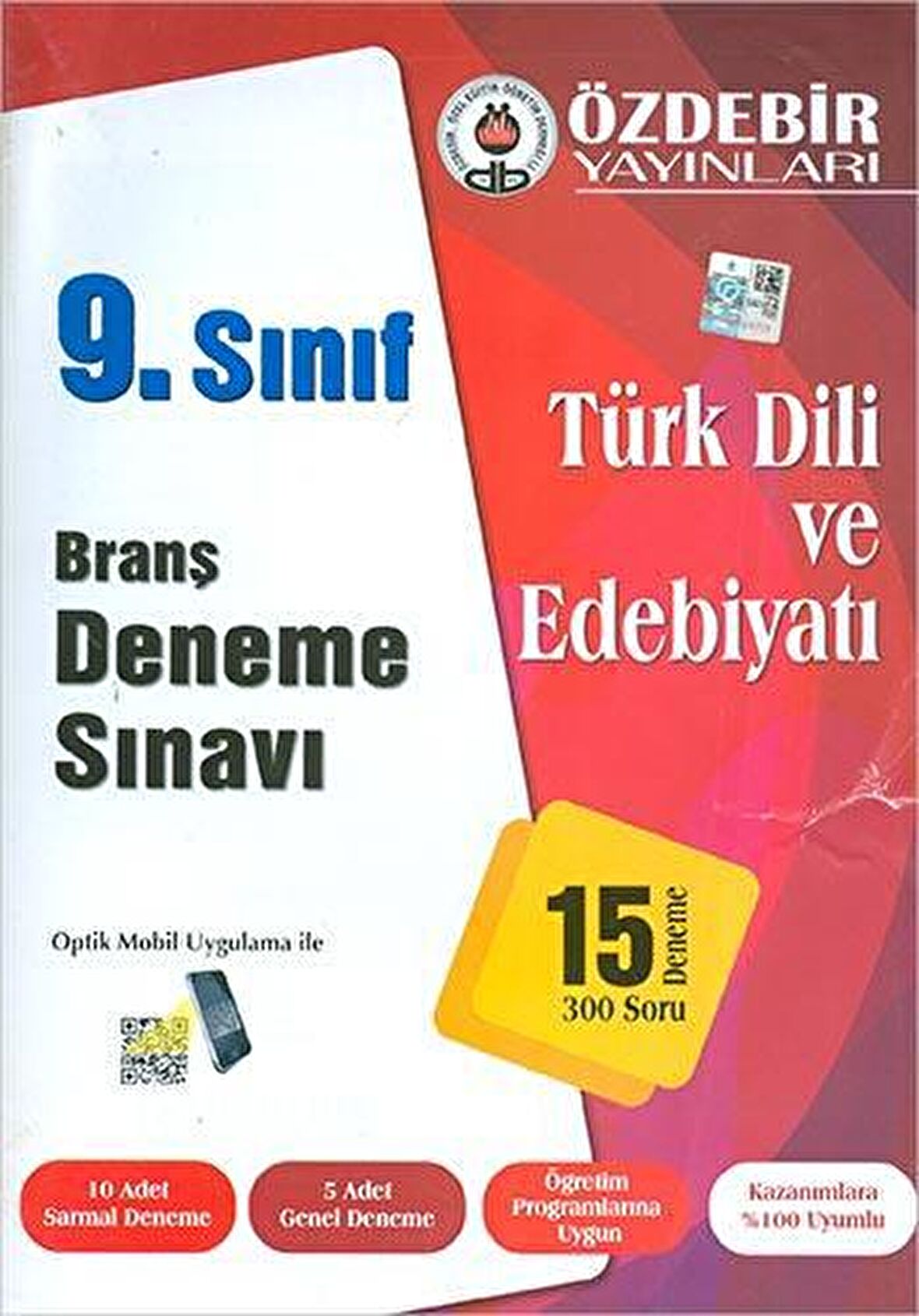 9. Sınıf Türk Dili ve Edebiyatı Branş Deneme Sınavı