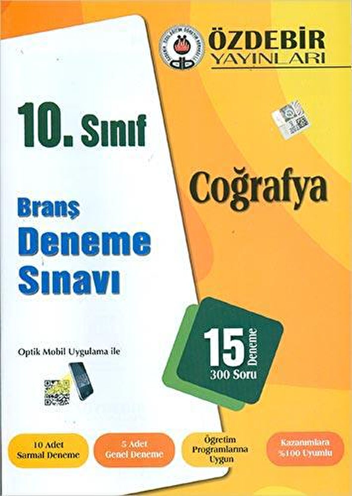 Özdebir 10.Sınıf Coğrafya Branş Deneme Sınavı