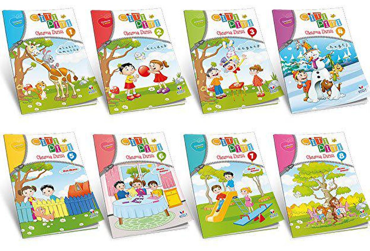 Koza Yayınları Çıtı Pıtı Okuma Dizisi 8Kitap