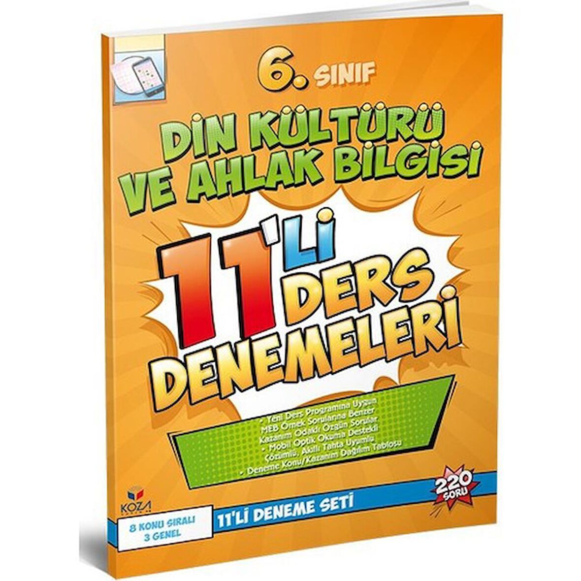 Koza Karaca 6.sınıf  Din Kültürü 11'li Ders Denemeleri