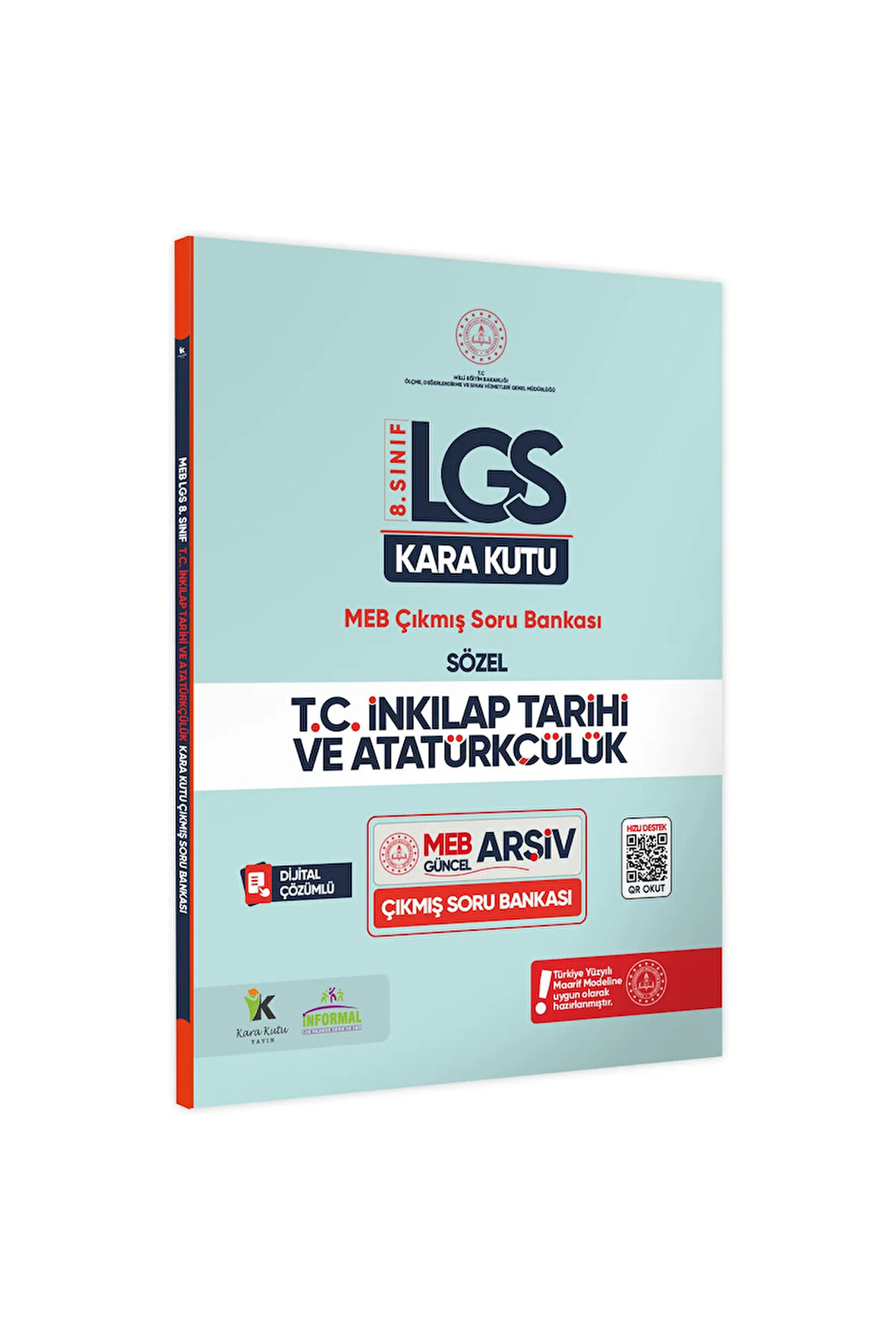 8.sınıf Lgs T.c Inkılap Tarihi Ve Atatürkçülüğün Kara Kutusu Dijital Çözümlü Çıkmış S.bankası
