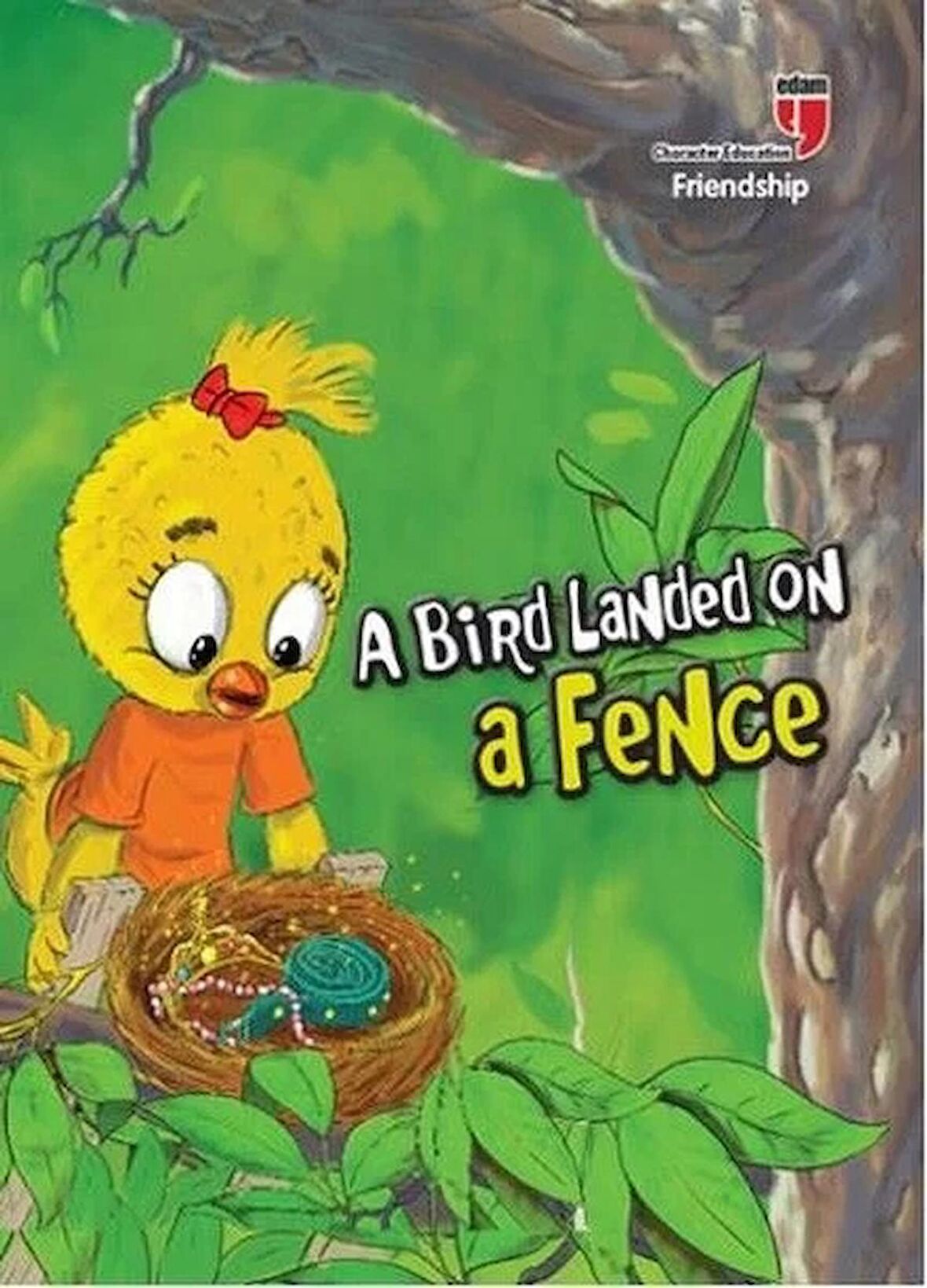 A Bird Landed on a Fence - Freindship