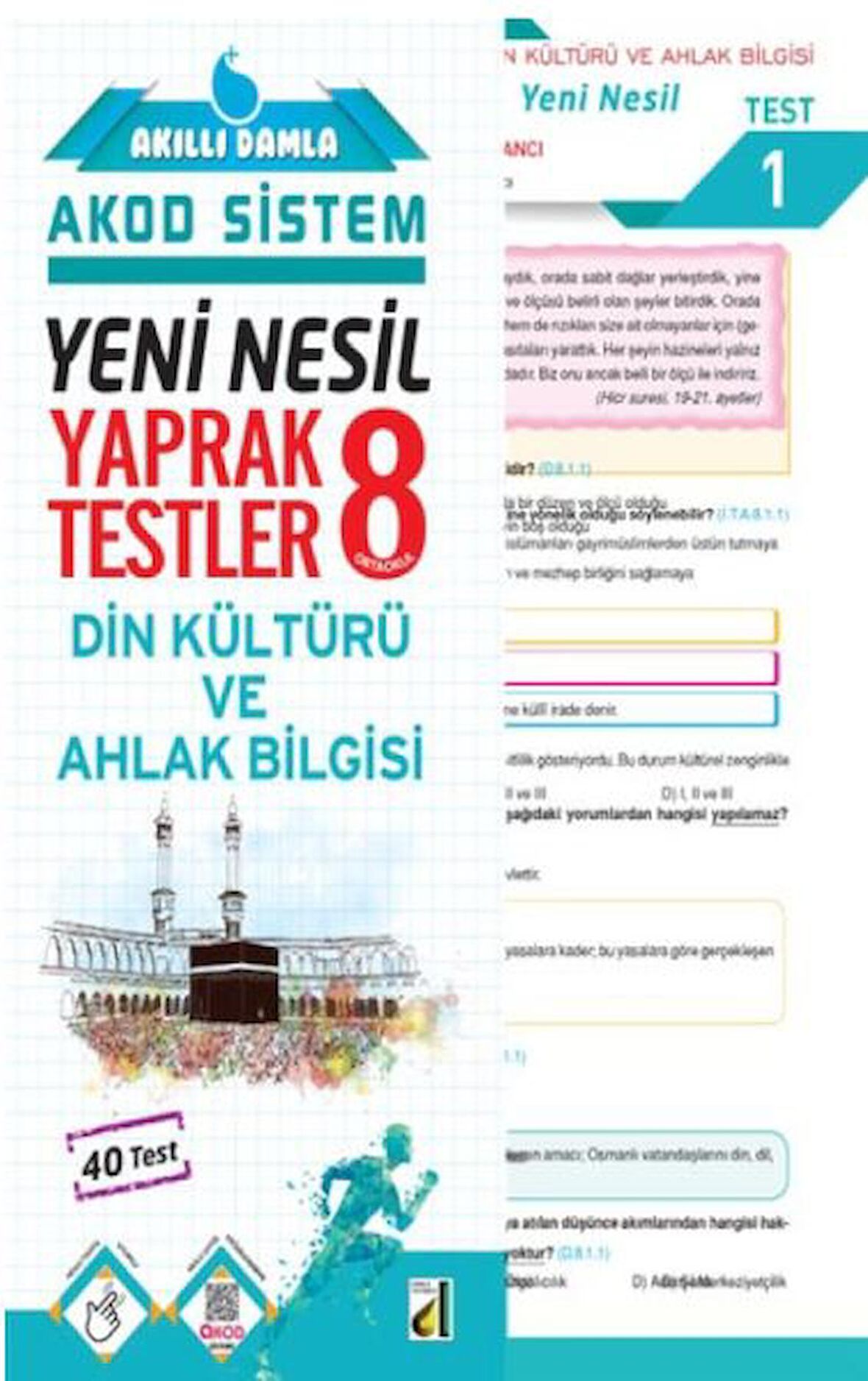 Akıllı Damla Din Kültürü Ve Ahlak Bilgisi Yeni Nesil Yaprak Testler - 8. Sınıf