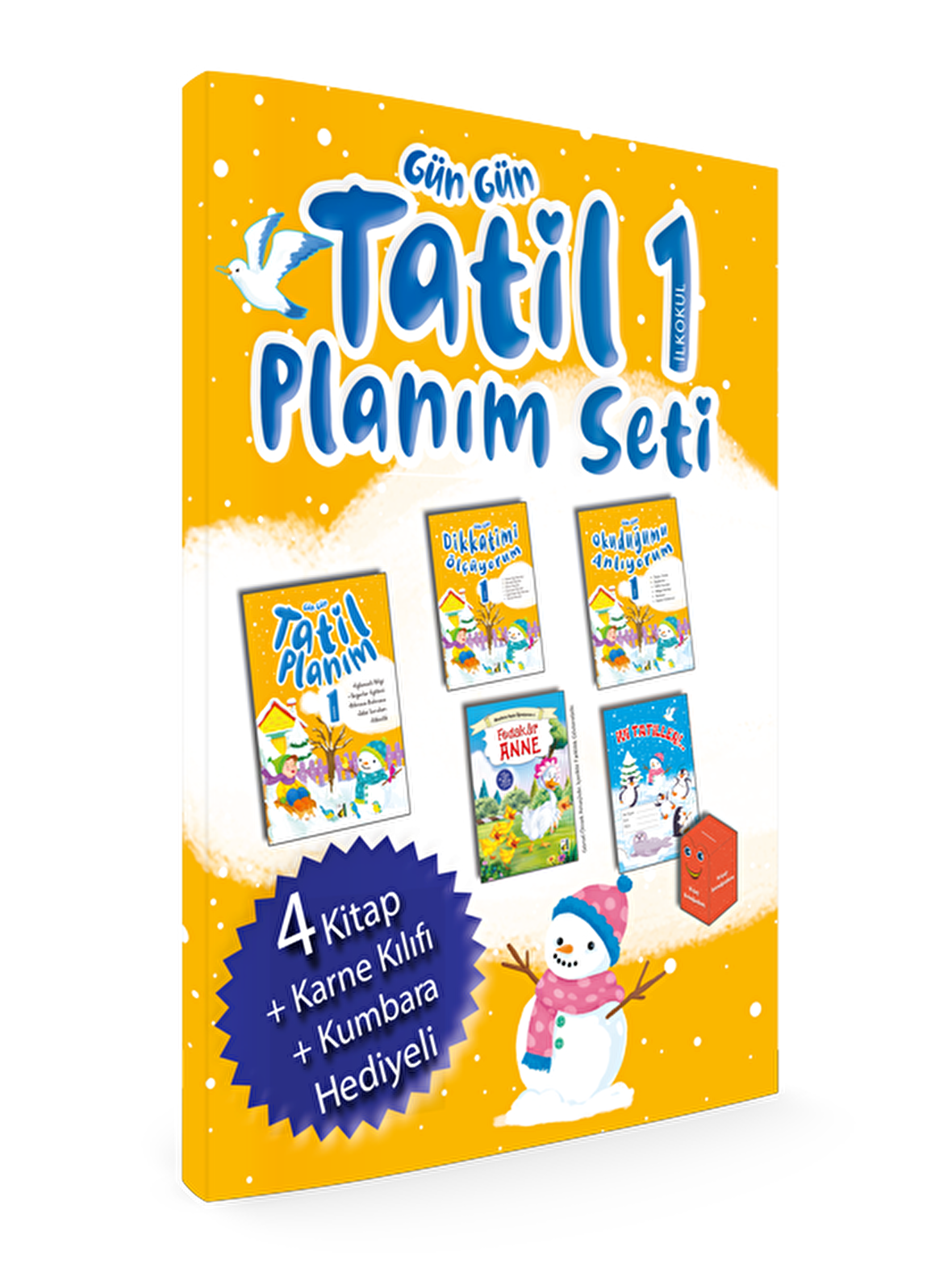 1. Sınıf Gün Gün Tatil Planım Seti