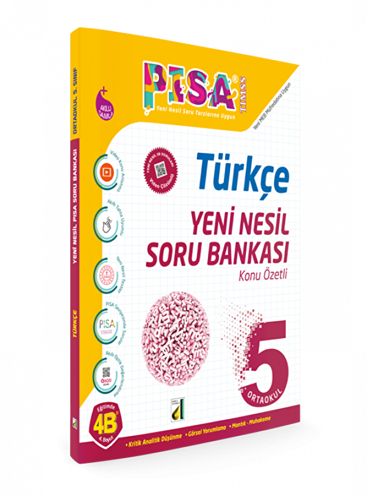 DAMLA 5.SINIF TÜRKÇE YENİ NESİL SORU BANKASI PİSA