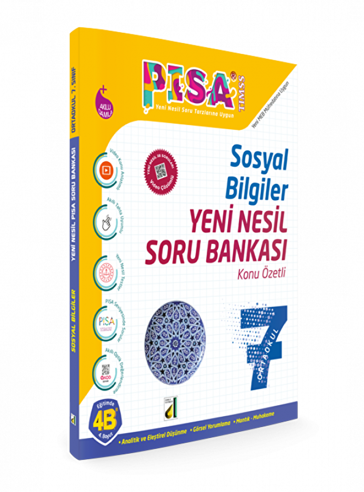 DAMLA 7.SINIF SOSYAL BİİLGİLER YENİ NESİL SORU BAN