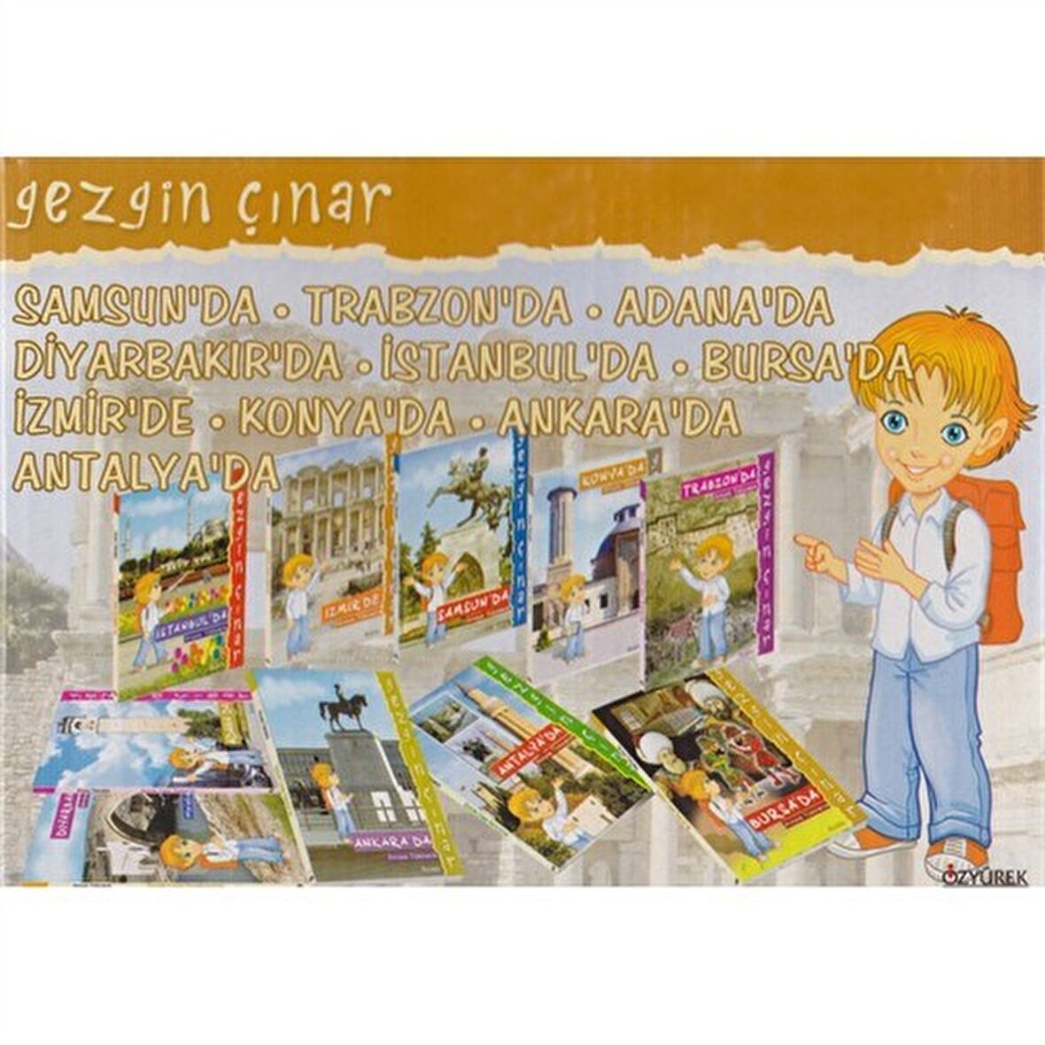 Gezgin Çınar Dizisi (10 Kitap Takım)