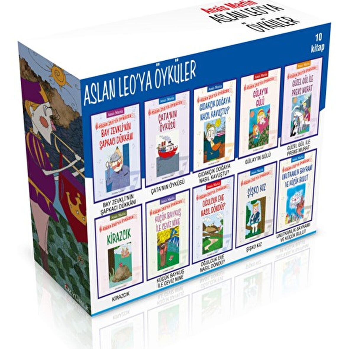 Aslan Leo'ya Öyküler (10 Kitap)