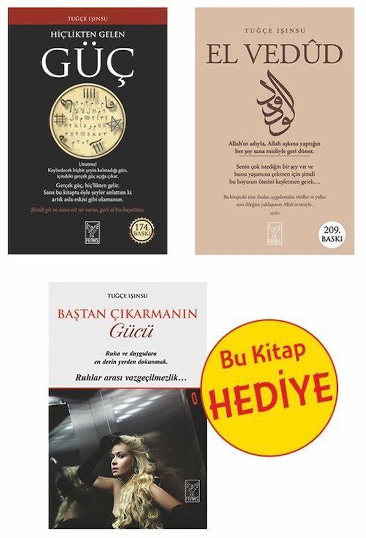 Hiç'likten Gelen Güç - El Vedûd (2 Kitap) (Baştan Çıkarmanın Gücü-Hediye) / Tuğçe Işınsu