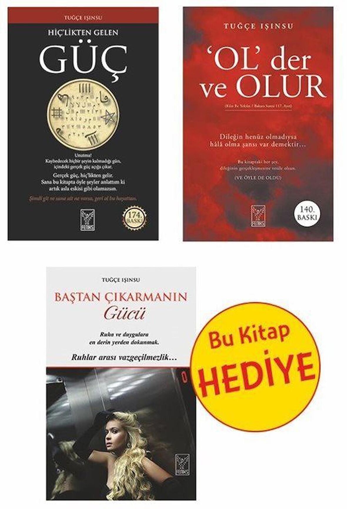 Hiç'likten Gelen Güç - Ol Der ve Olur (2 Kitap) (Baştan Çıkarmanın Gücü-Hediye) / Tuğçe Işınsu