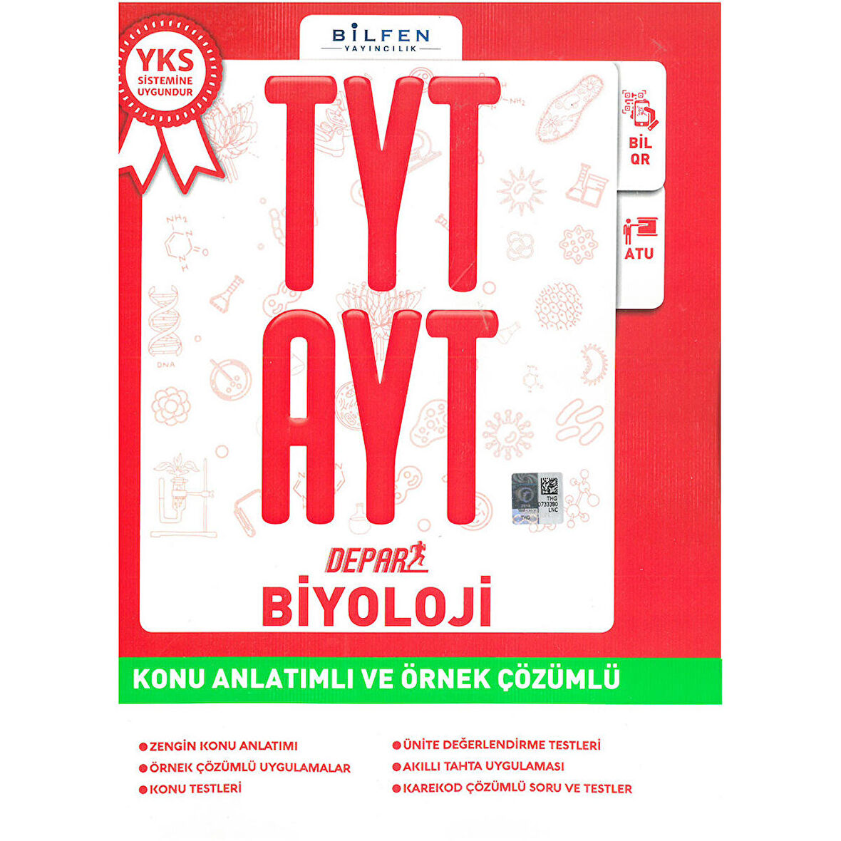 Bilfen Yayınları TYT AYT Biyoloji Depar Konu Anlatımlı ve Örnek Çözümlü