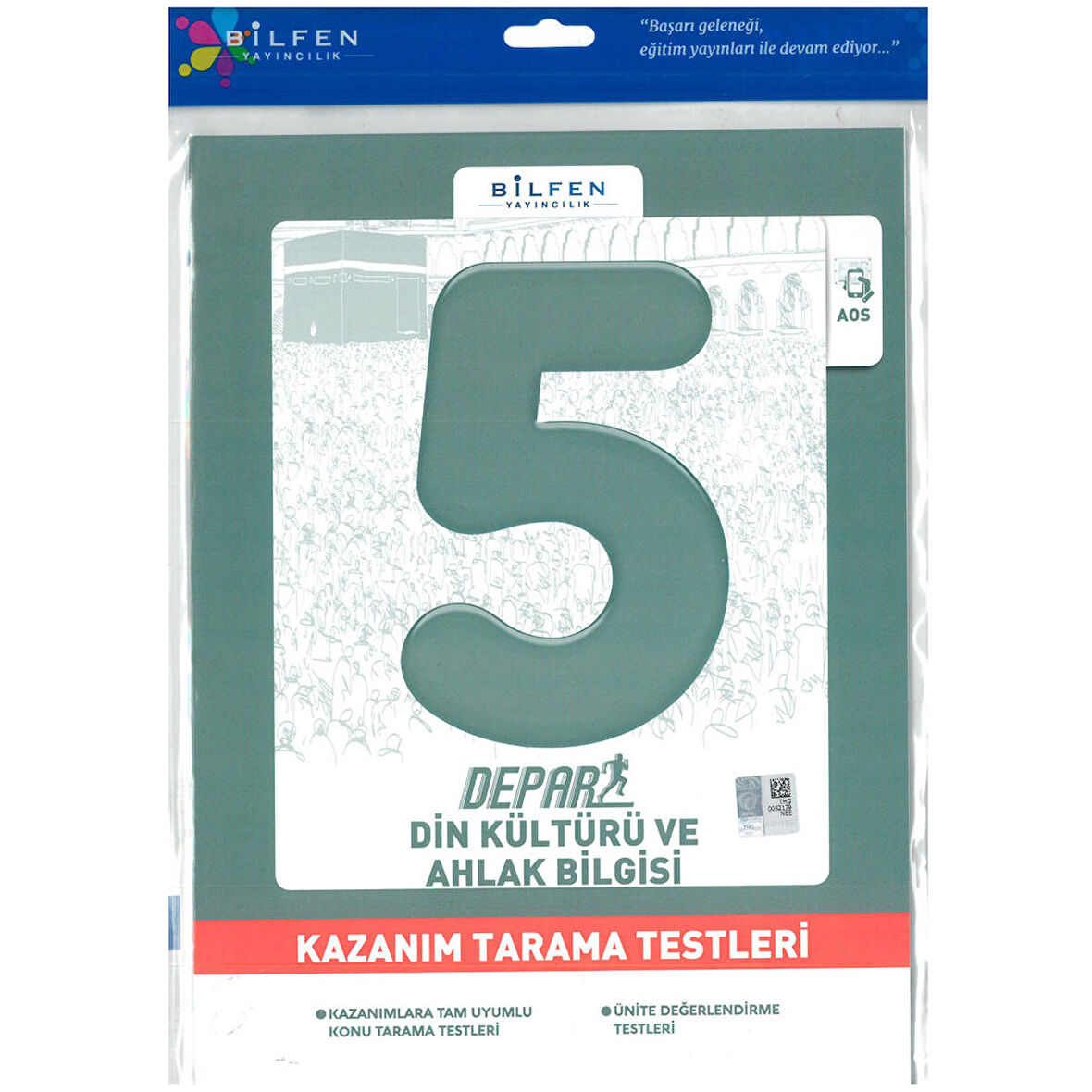 Bilfen Yayınları 5.Sınıf Din Kültürü ve Ahlak Bilgisi Depar Kazanım Tarama Testleri