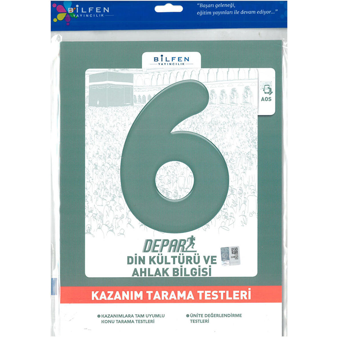 Bilfen Yayınları 6.Sınıf Din Kültürü ve Ahlak Bilgisi Depar Kazanım Tarama Testleri