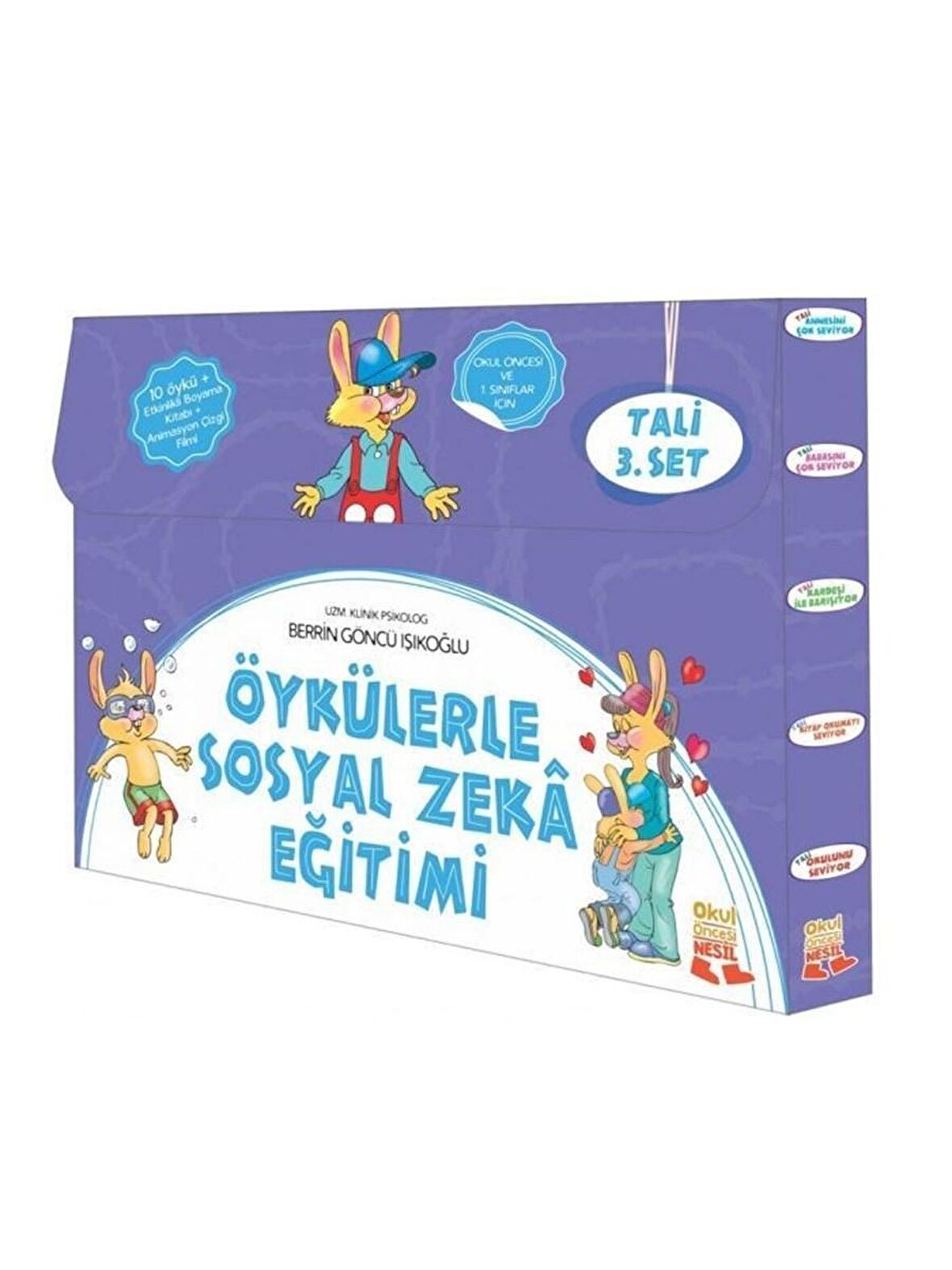 Öykülerle Sosyal Zeka Eğitimi (10 Kitap Takım) - Tali 3. Set